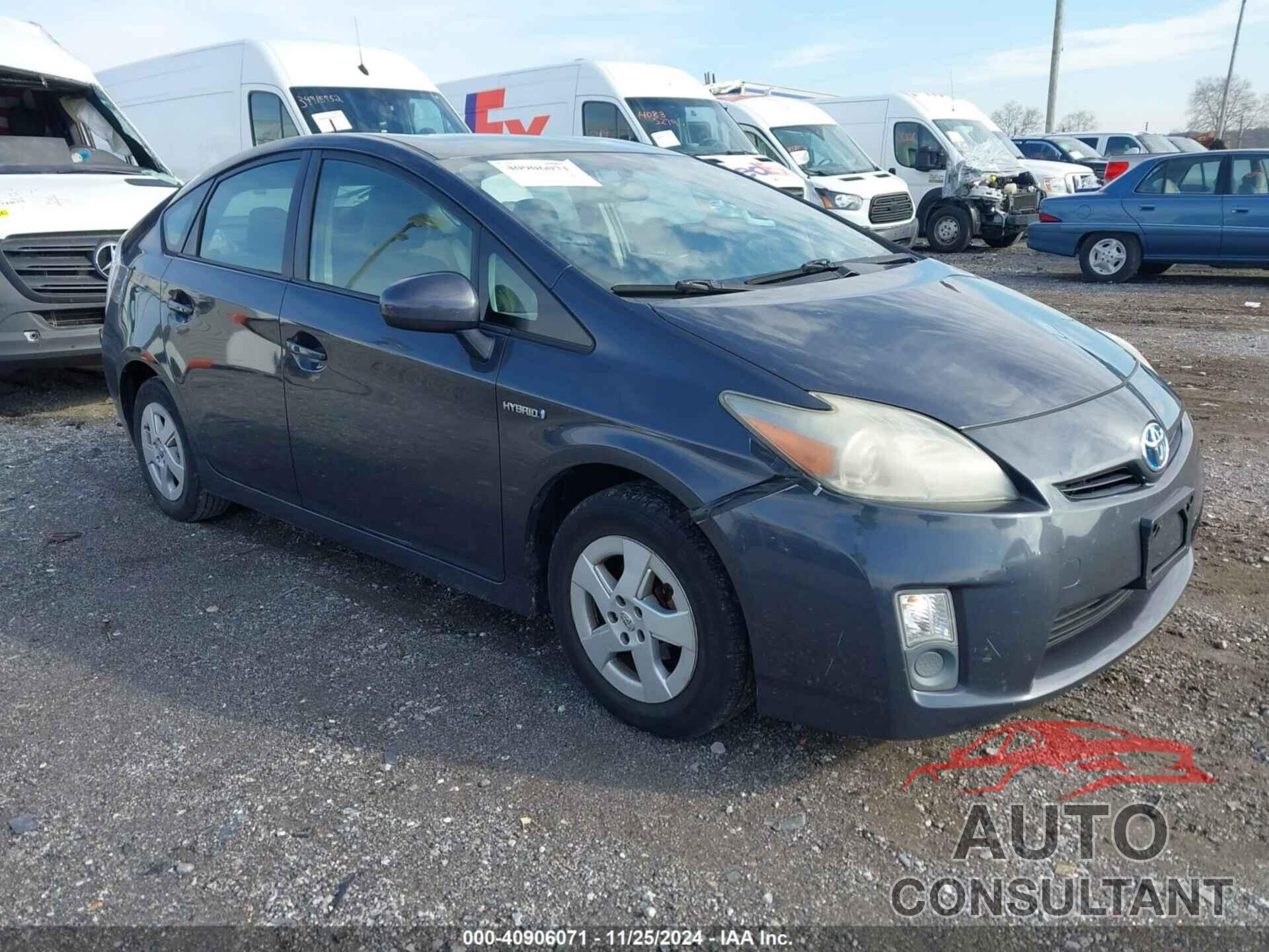 TOYOTA PRIUS 2010 - JTDKN3DUXA0223737