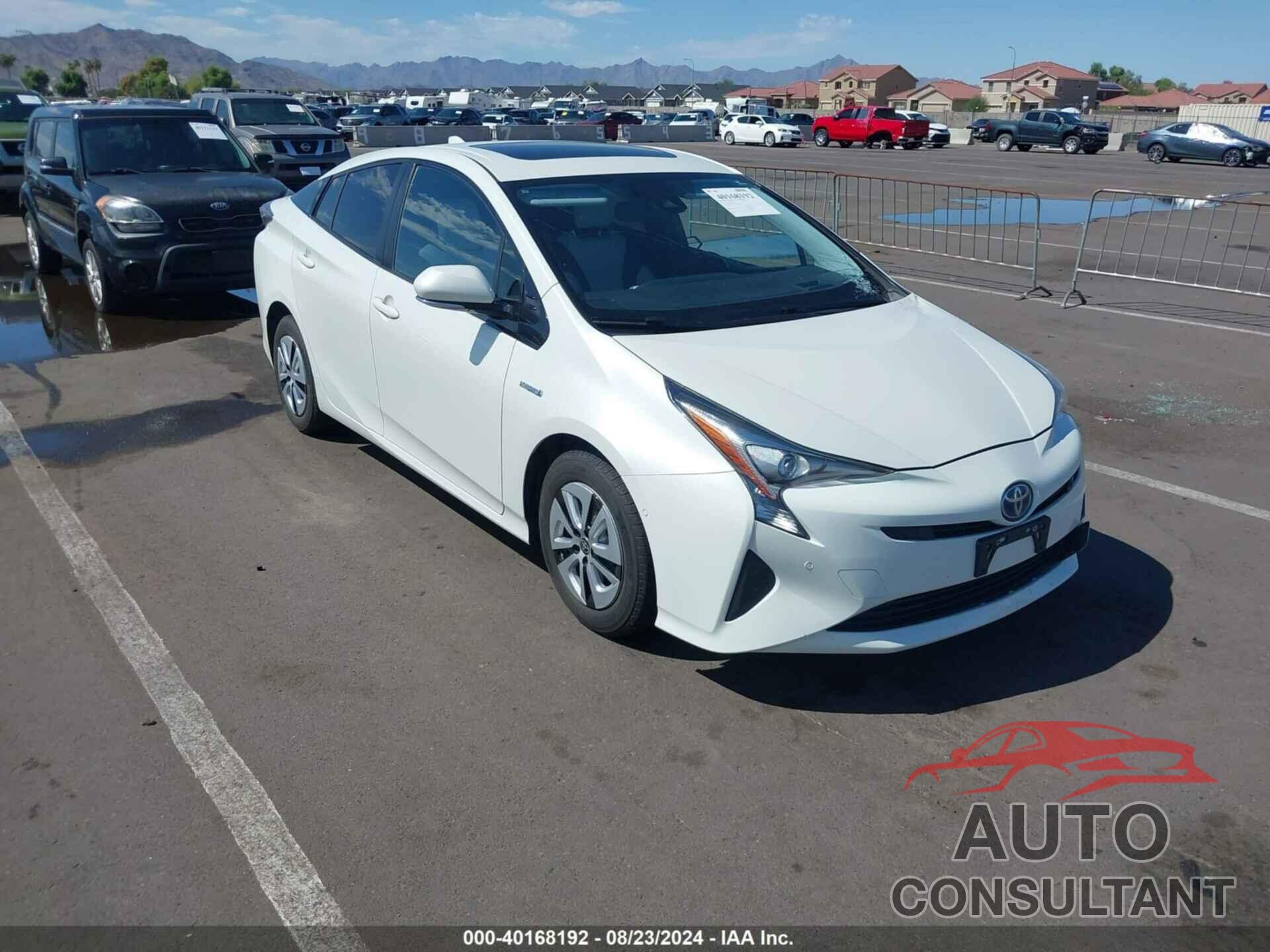 TOYOTA PRIUS 2016 - JTDKARFUXG3015067