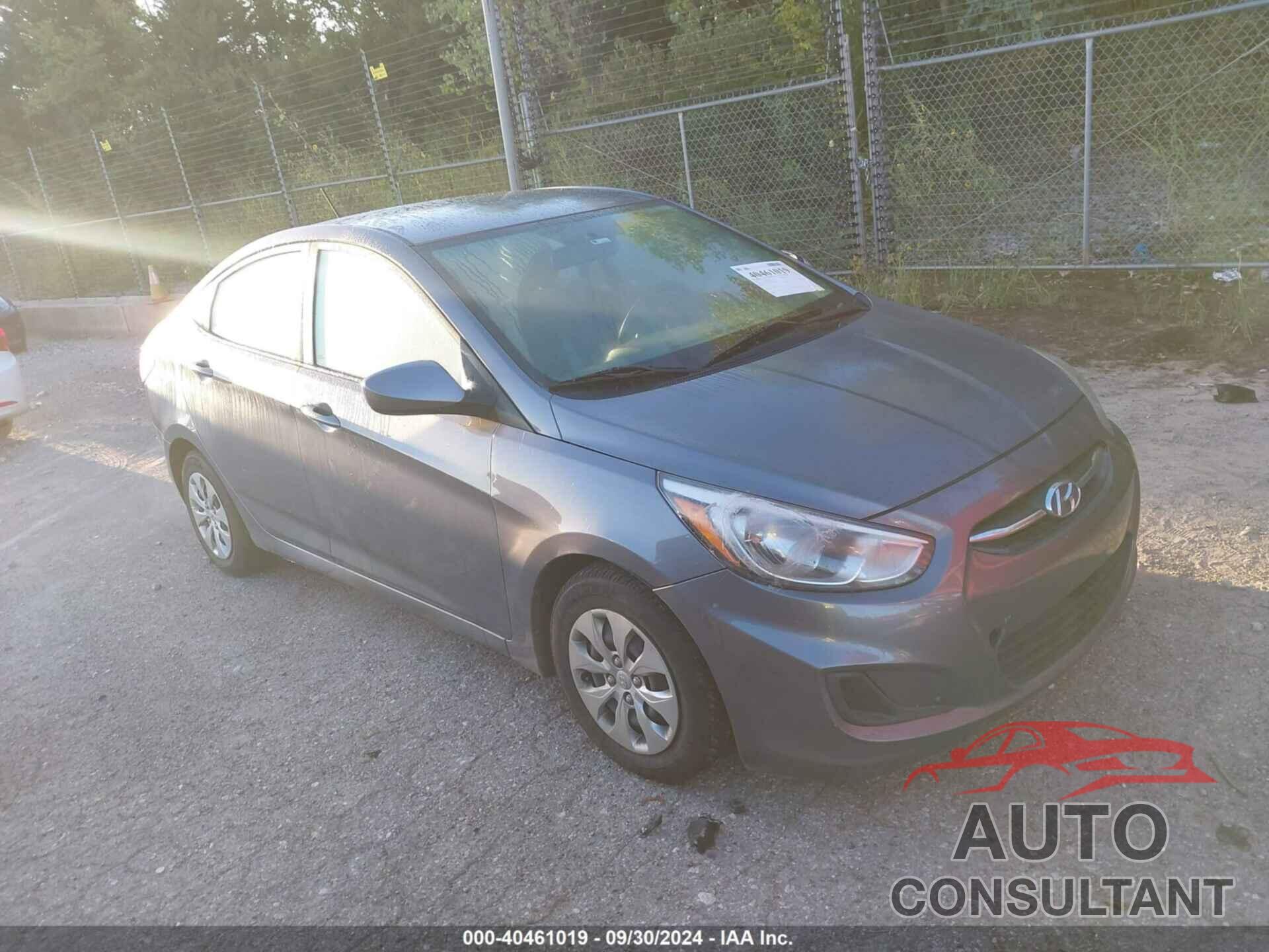 HYUNDAI ACCENT 2017 - KMHCT4AE8HU223392