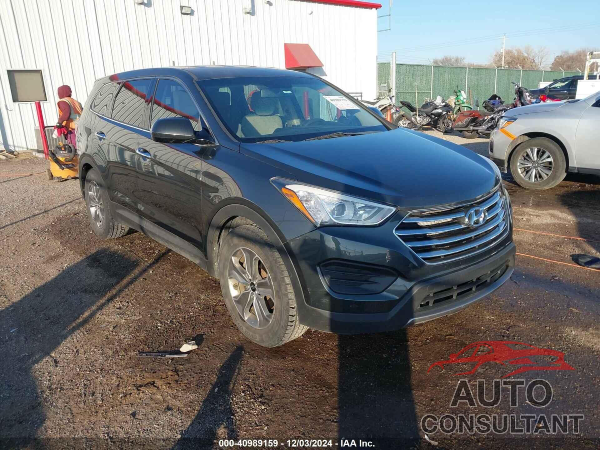 HYUNDAI SANTA FE 2013 - KM8SM4HF8DU005910