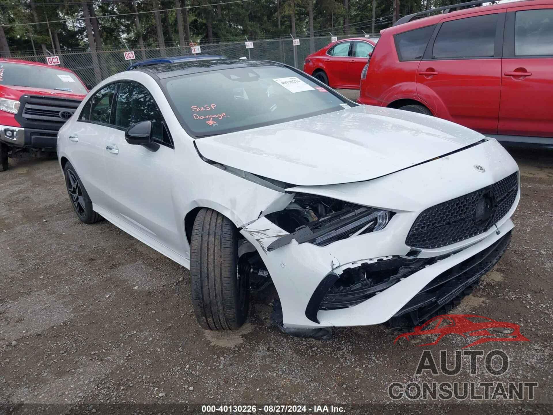 MERCEDES-BENZ CLA 250 COUPE 2024 - W1K5J4HB7RN452257