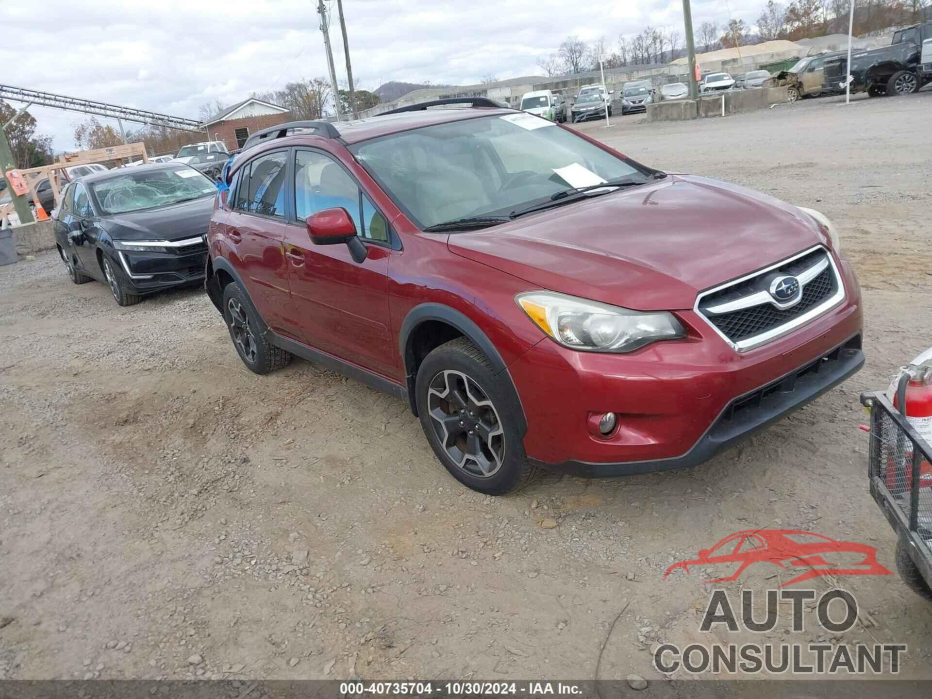 SUBARU XV CROSSTREK 2014 - JF2GPAKC3E8270891