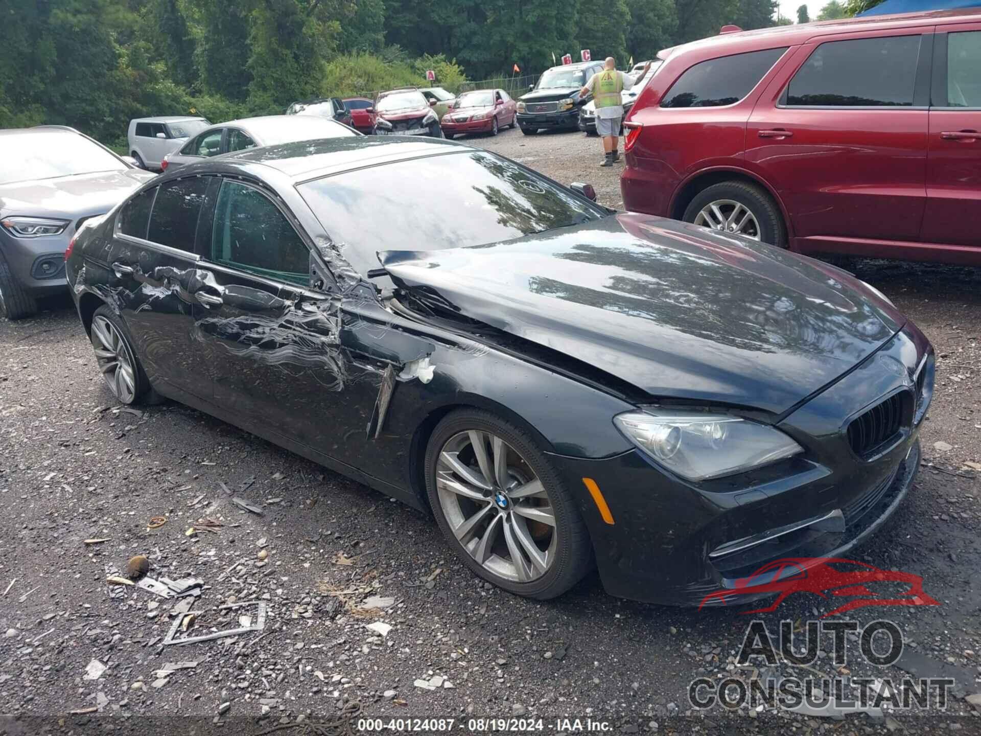 BMW 650I GRAN COUPE 2014 - WBA6B4C51ED099203