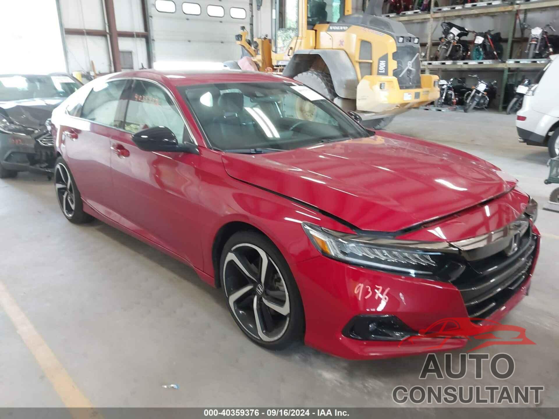 HONDA ACCORD 2021 - 1HGCV2F31MA008363