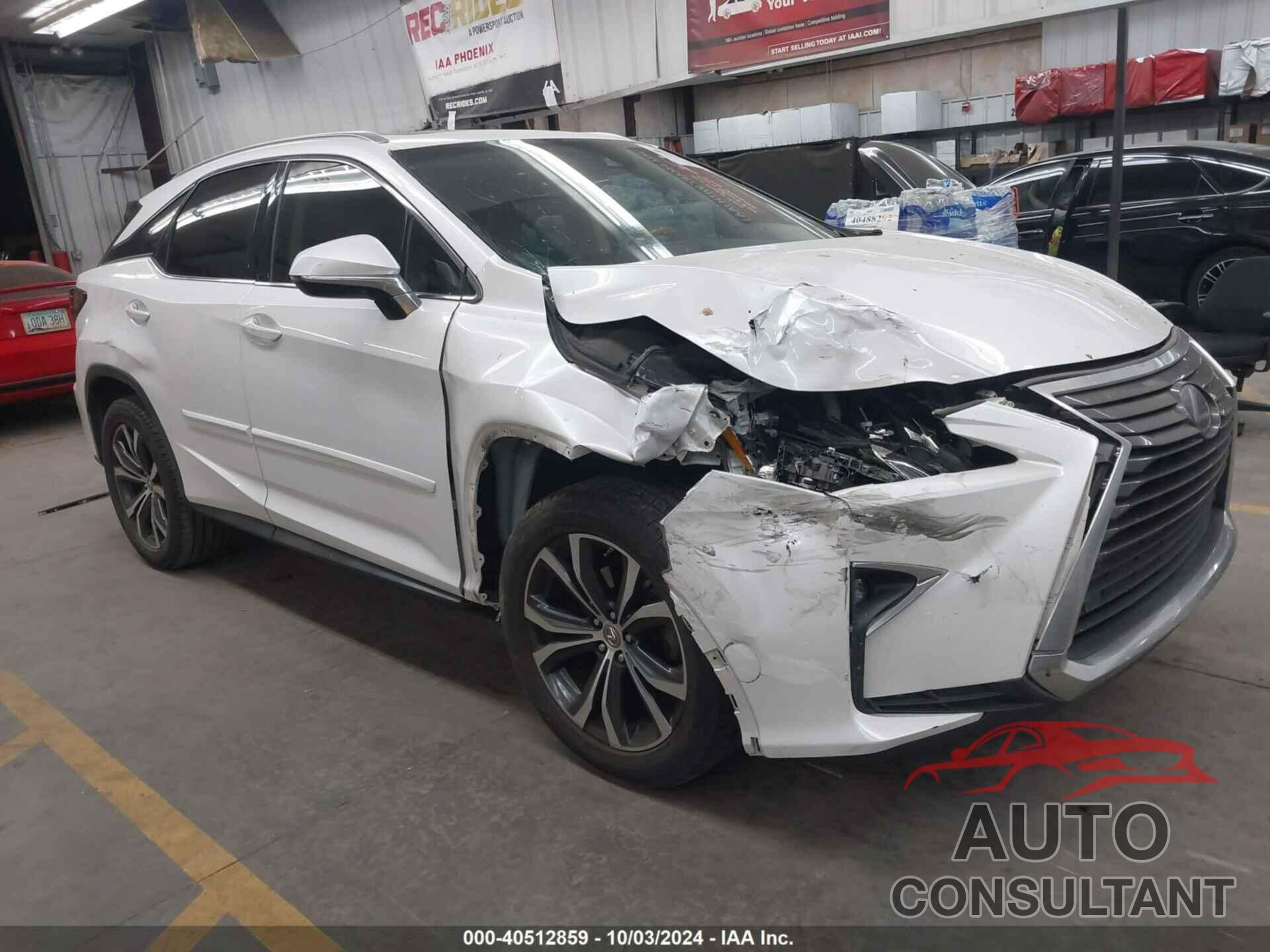 LEXUS RX 2017 - 2T2ZZMCA3HC060537