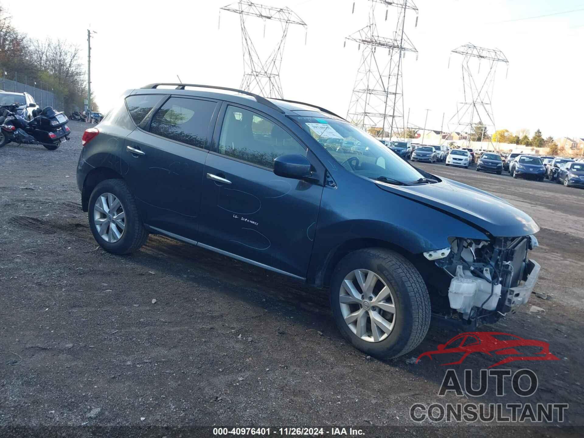 NISSAN MURANO 2014 - JN8AZ1MW8EW533415