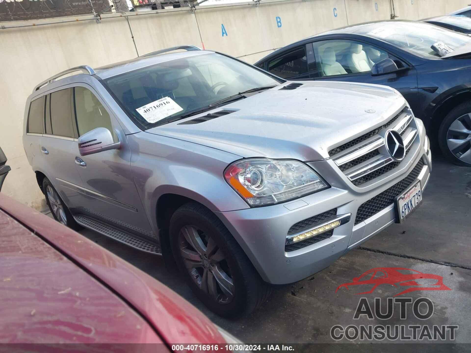 MERCEDES-BENZ GL 450 2011 - 4JGBF7BE2BA697155