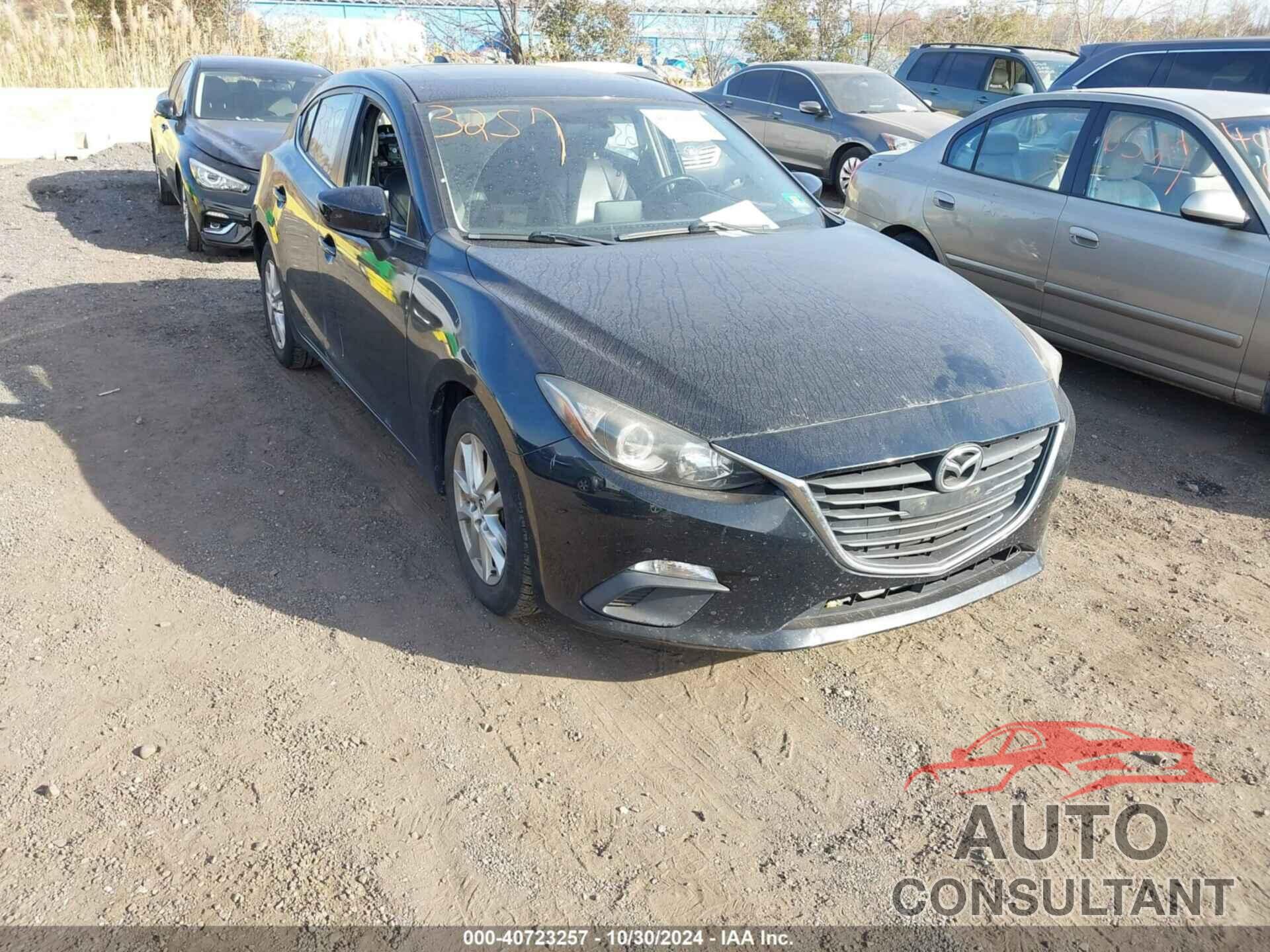 MAZDA MAZDA3 2014 - JM1BM1M75E1217409