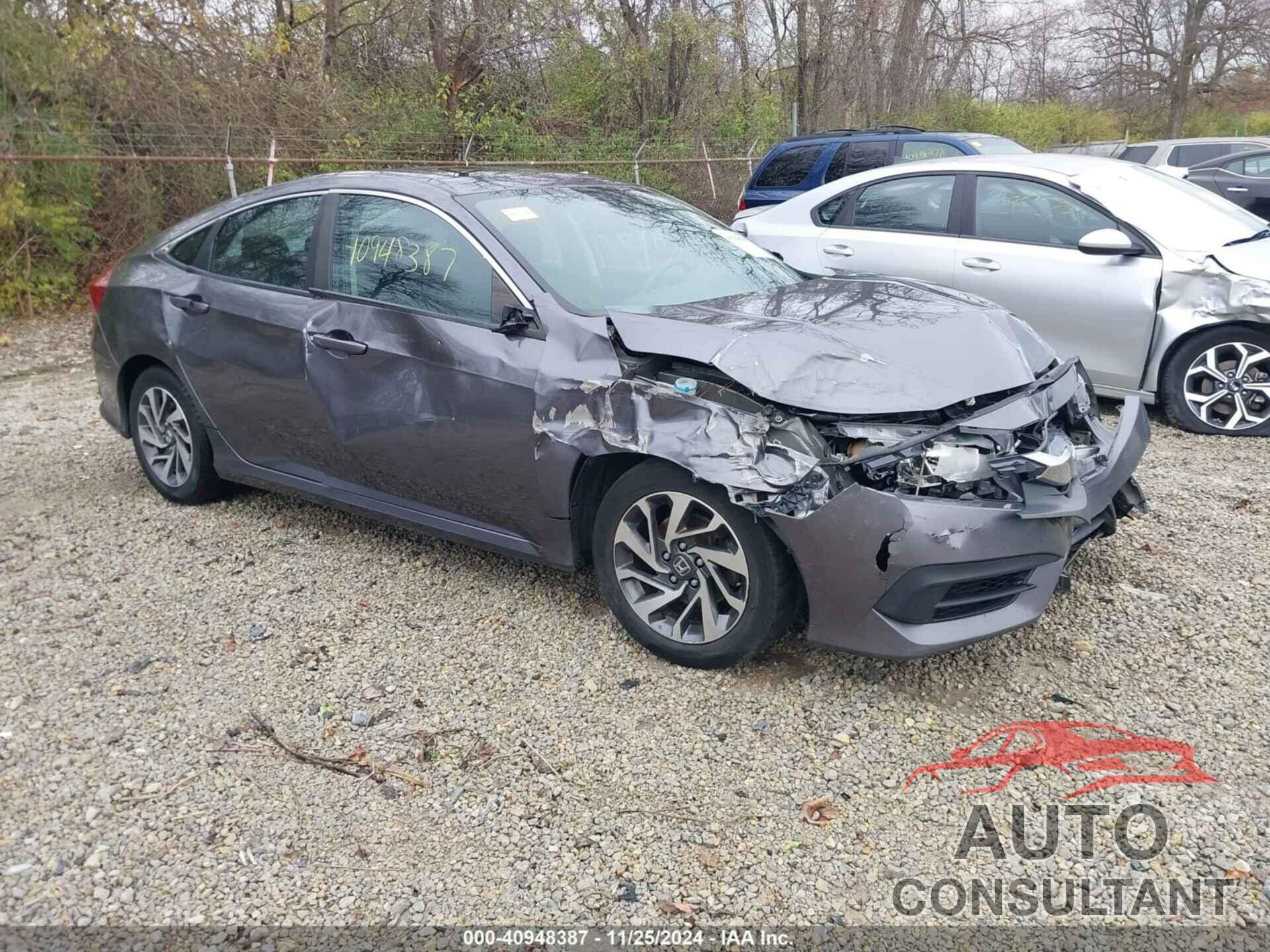 HONDA CIVIC 2017 - 19XFC2F72HE036602