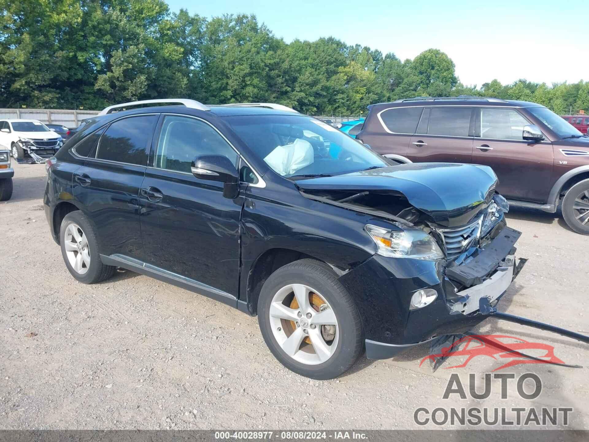 LEXUS RX 2014 - 2T2BK1BA1EC246854