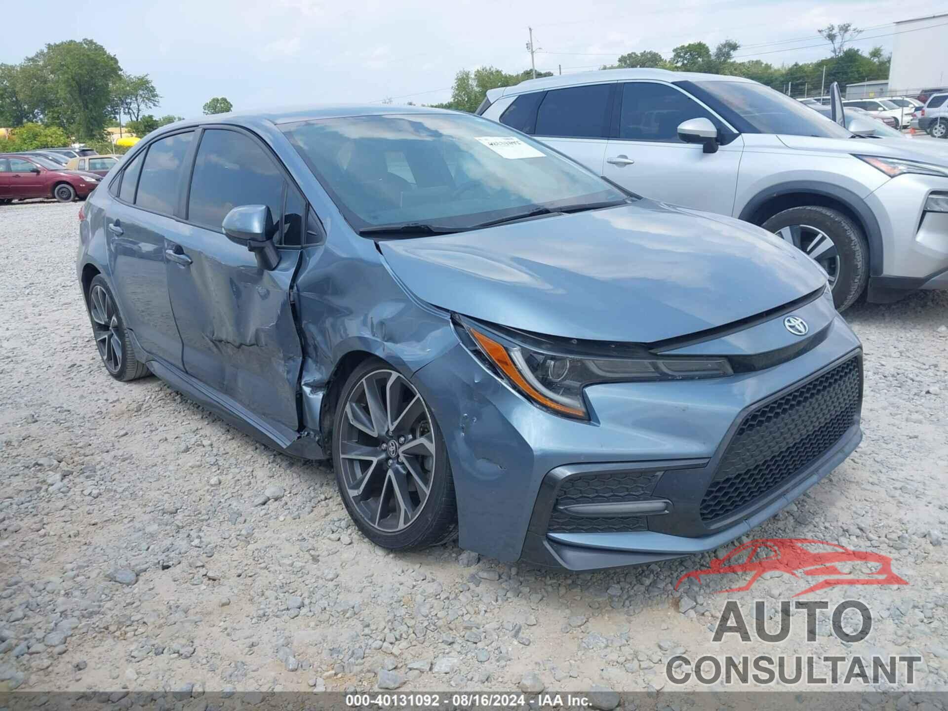 TOYOTA COROLLA 2020 - JTDS4RCE7LJ001735