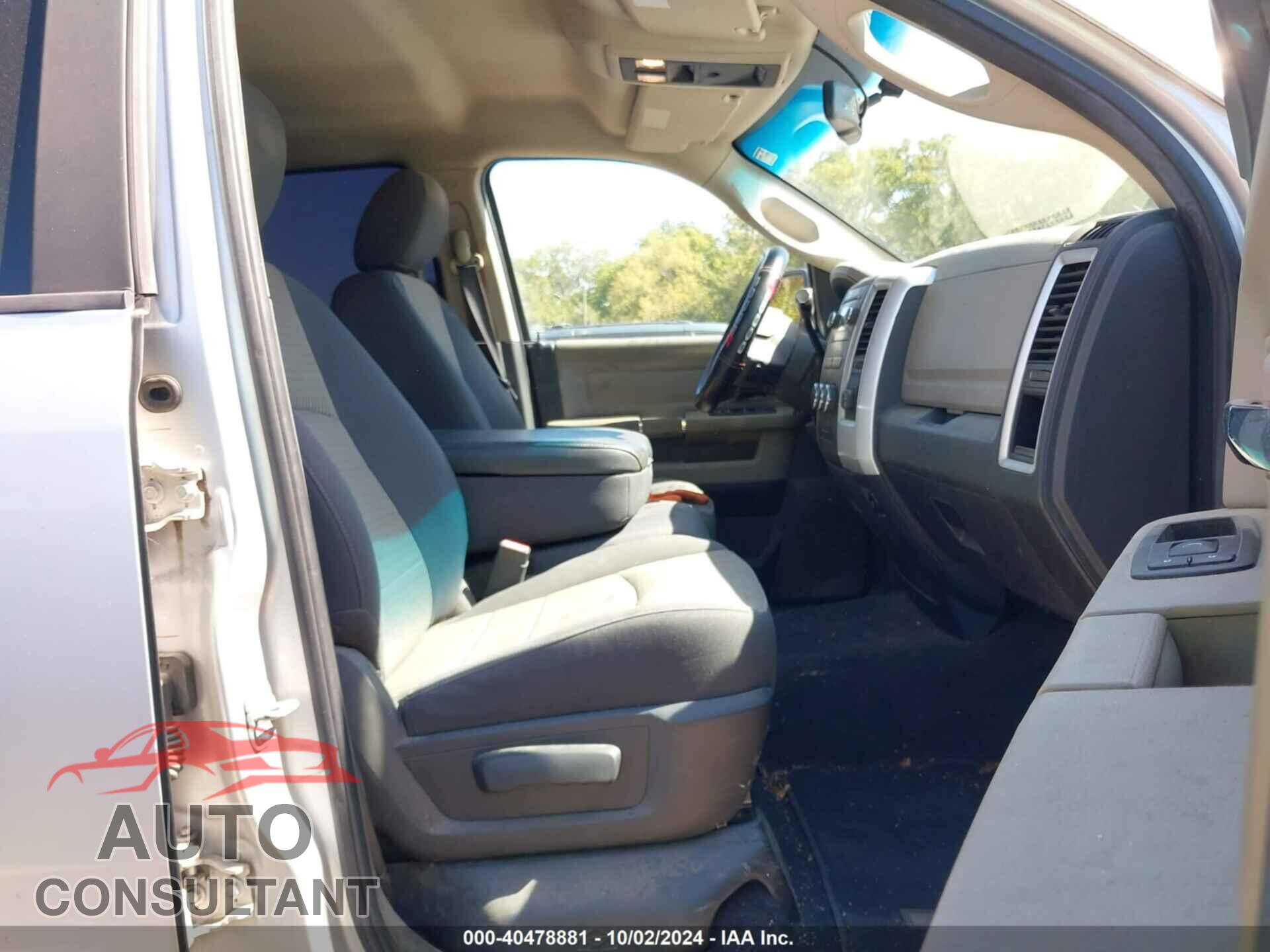 DODGE RAM 1500 2010 - 1D7RB1GP7AS125874