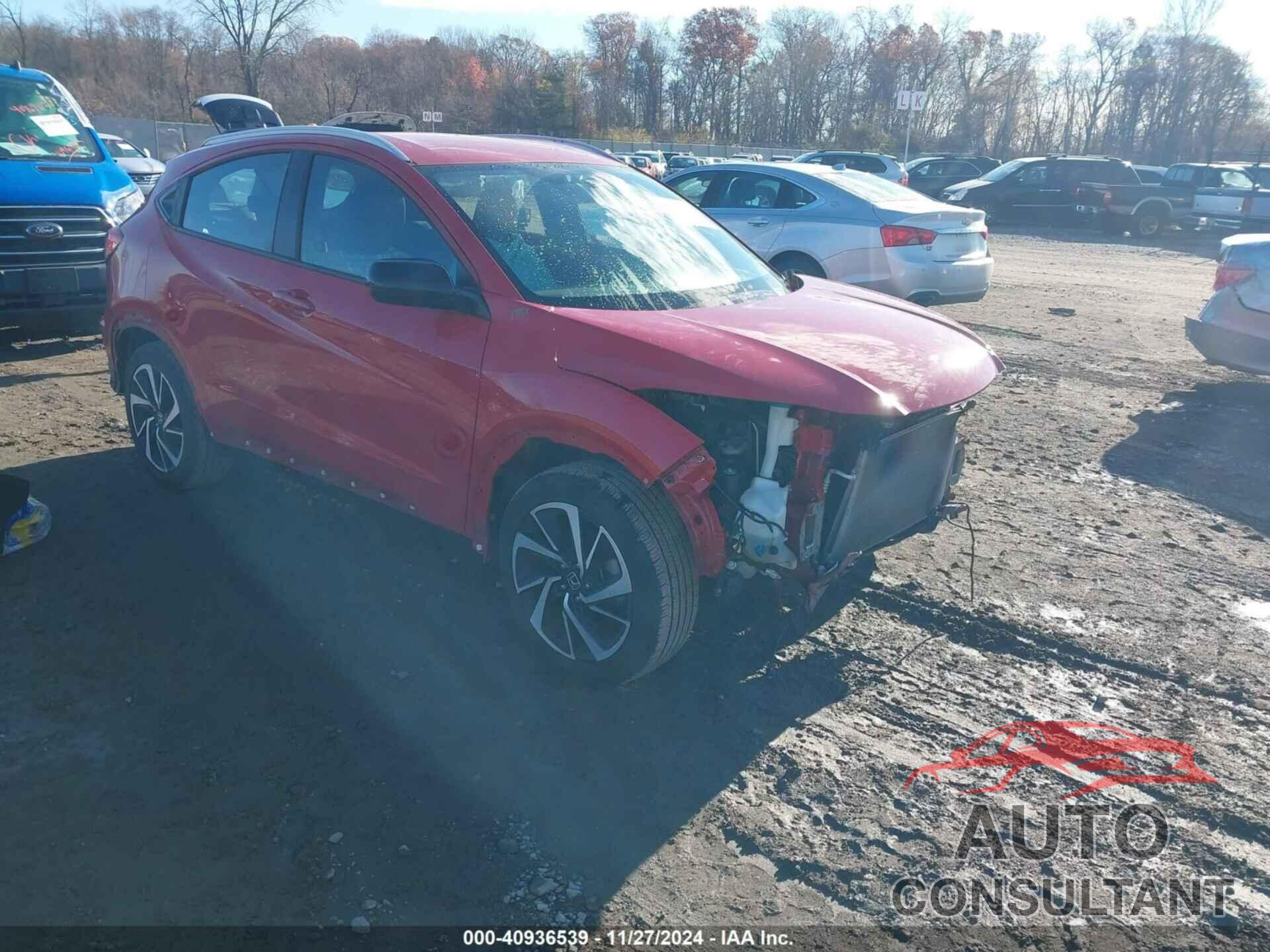 HONDA HR-V 2019 - 3CZRU6H14KG709003