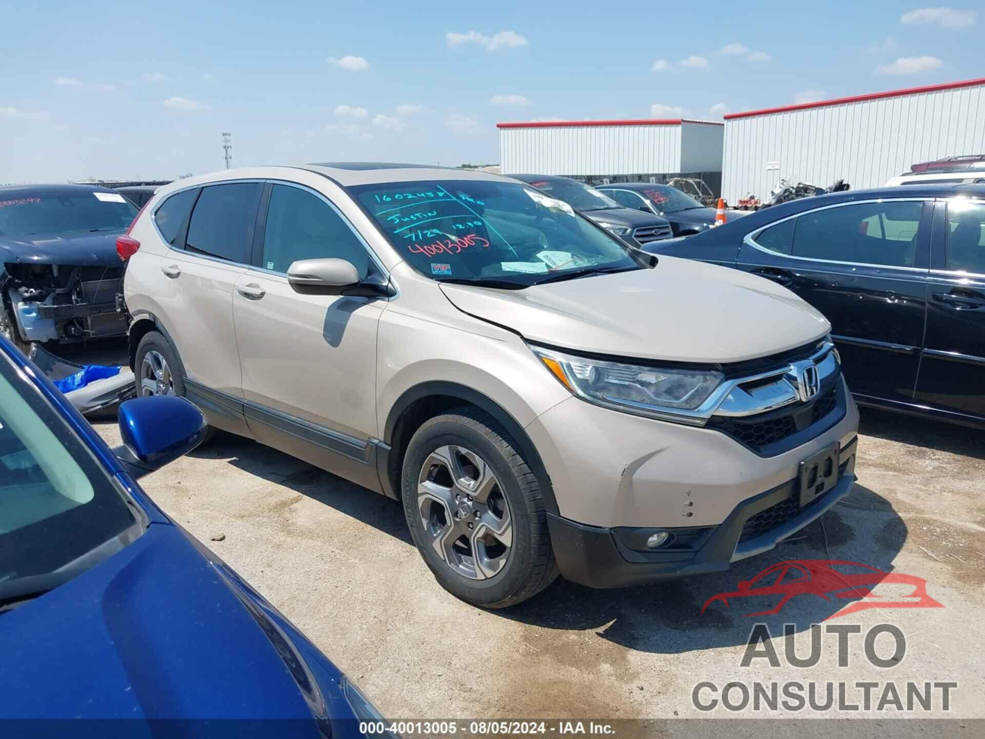 HONDA CR-V 2019 - 5J6RW1H51KL000984