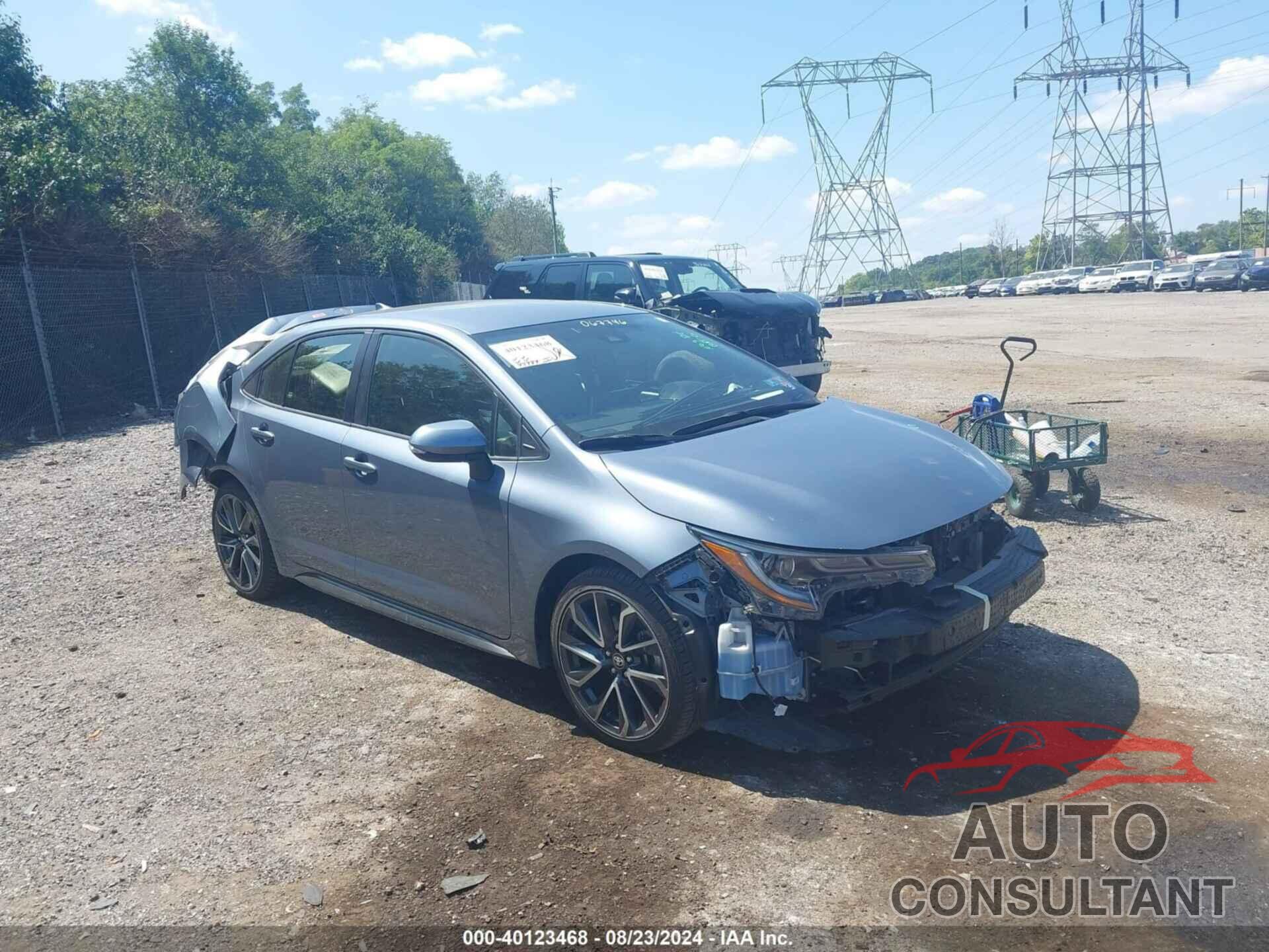 TOYOTA COROLLA 2021 - JTDS4MCE6MJ067746