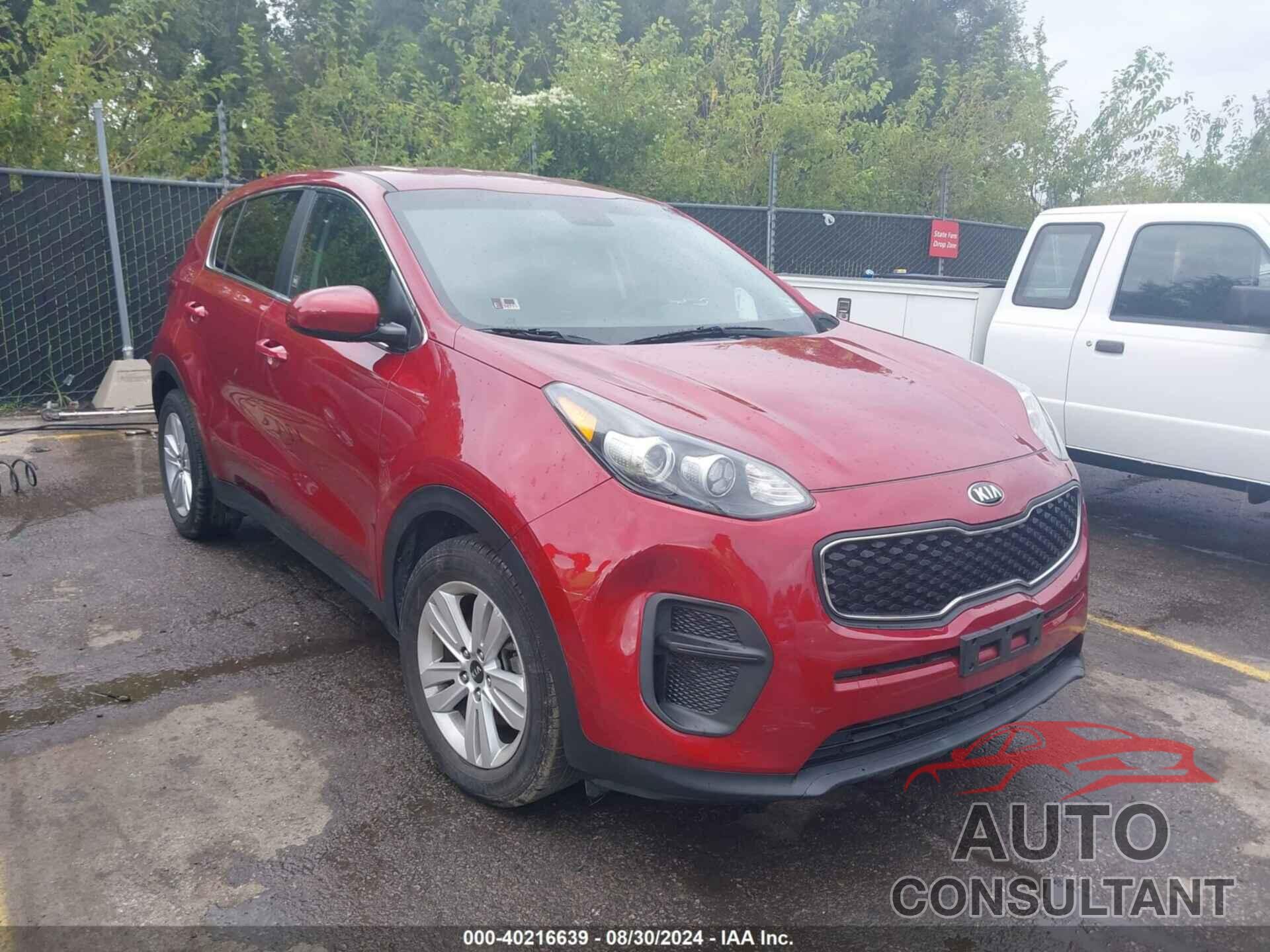 KIA SPORTAGE 2018 - KNDPM3AC1J7485917