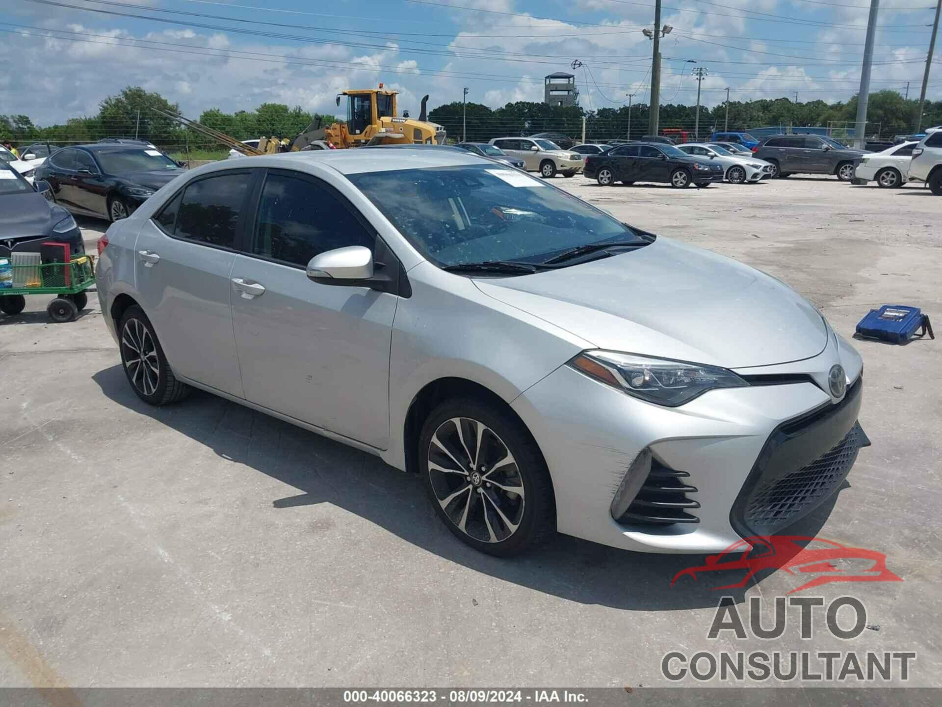 TOYOTA COROLLA 2019 - 5YFBURHE5KP929627