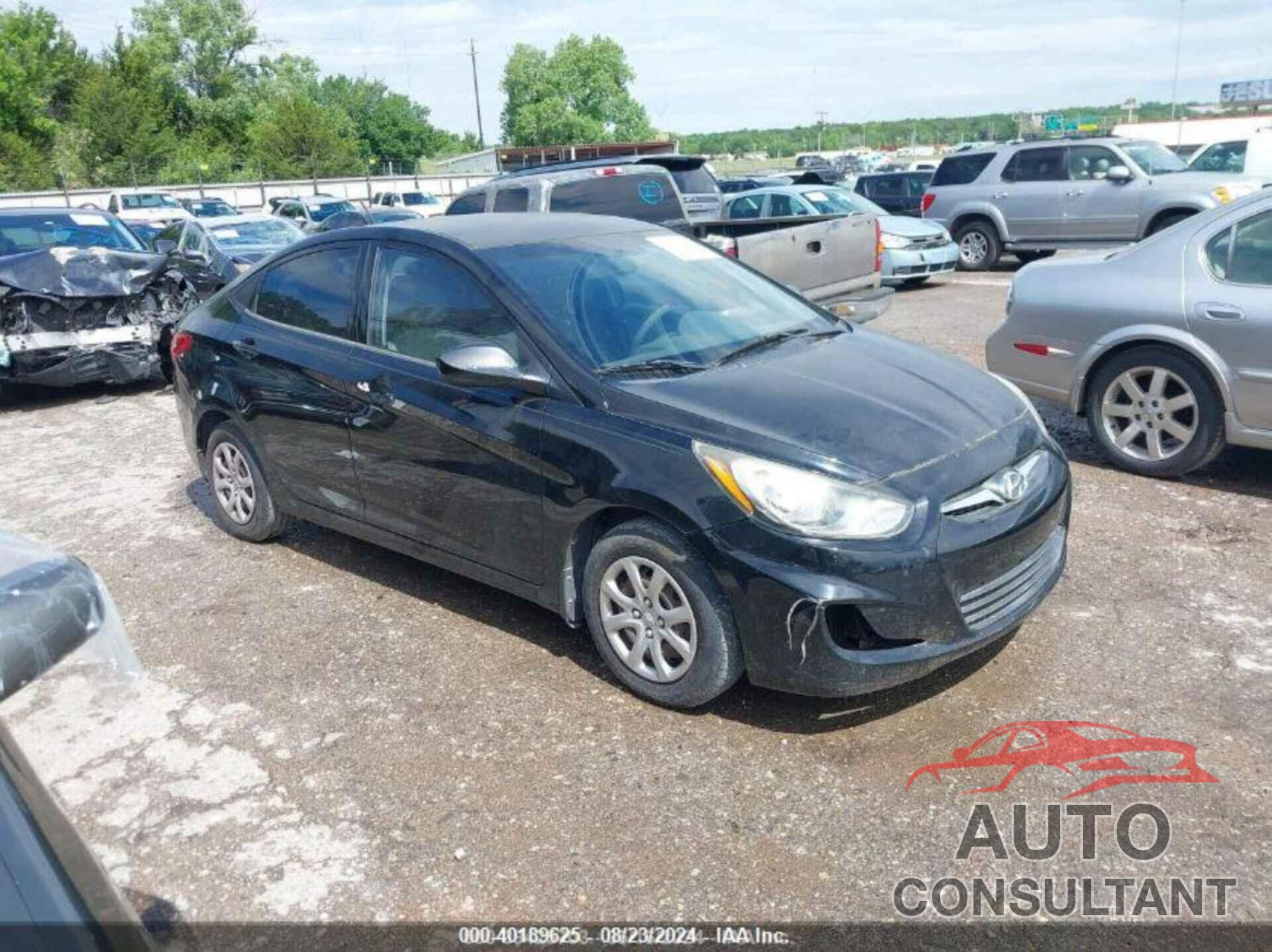 HYUNDAI ACCENT 2012 - KMHCT4AE2CU263413