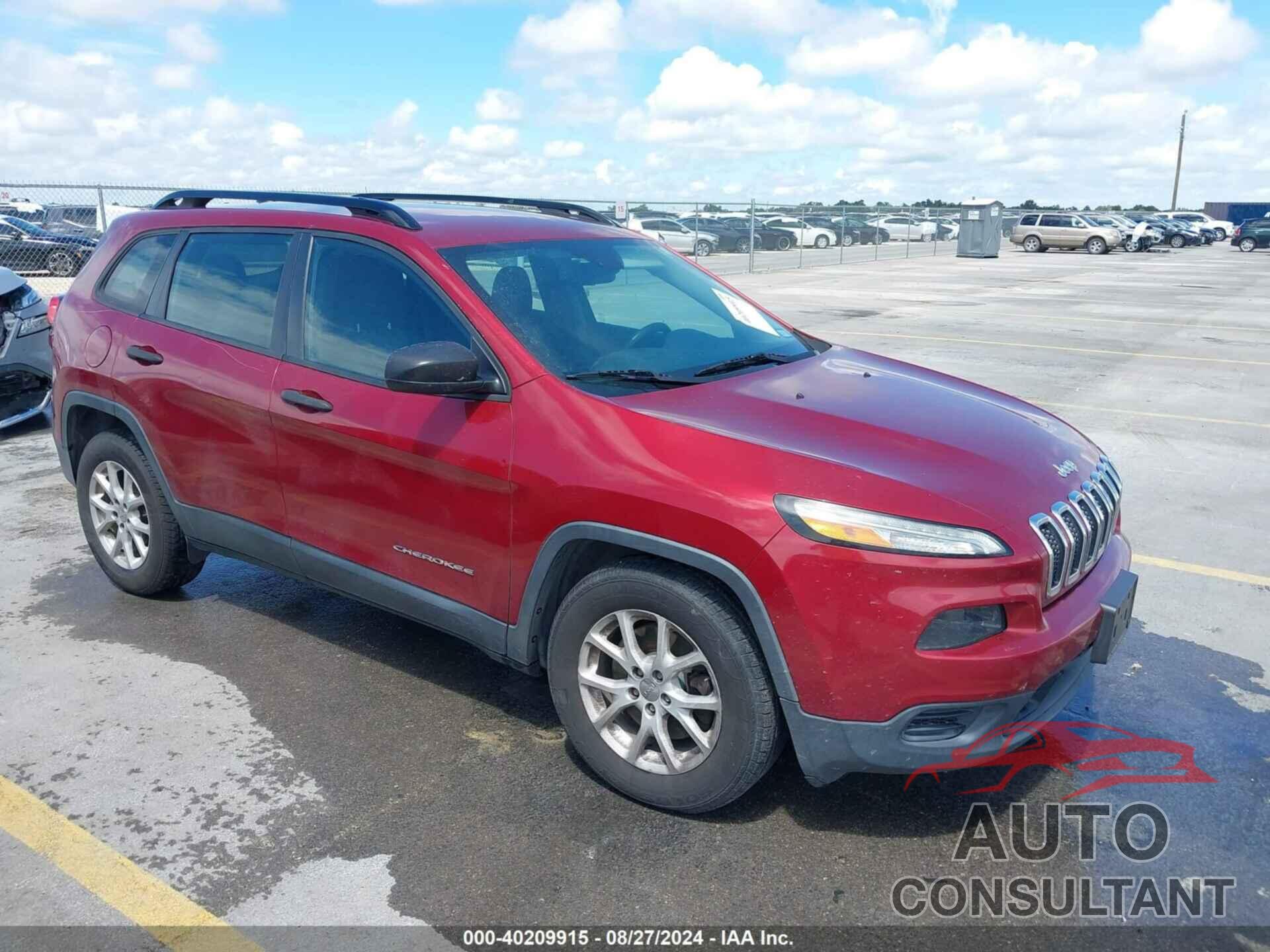 JEEP CHEROKEE 2016 - 1C4PJLAB2GW107121