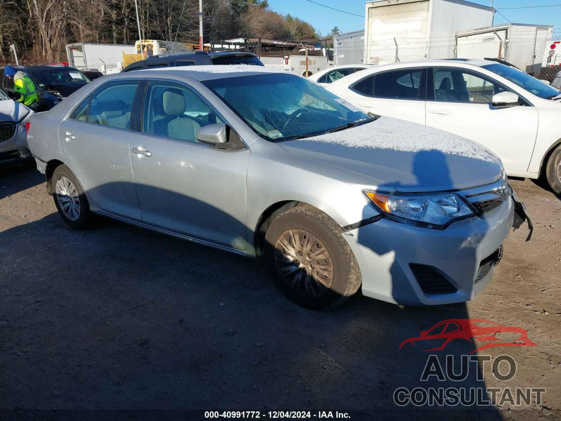 TOYOTA CAMRY 2012 - 4T1BF1FK2CU588515