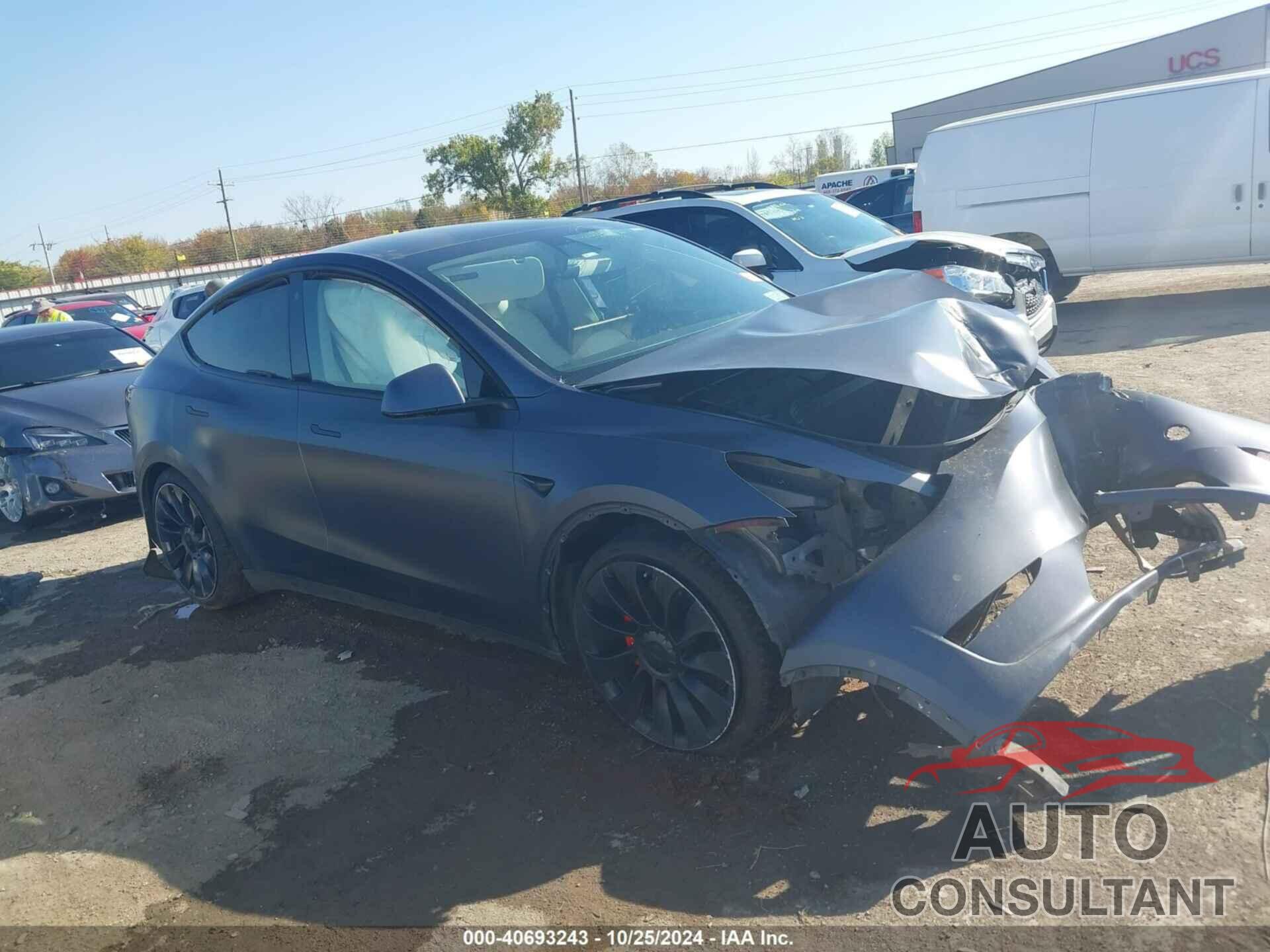 TESLA MODEL Y 2022 - 7SAYGDEF6NF309597