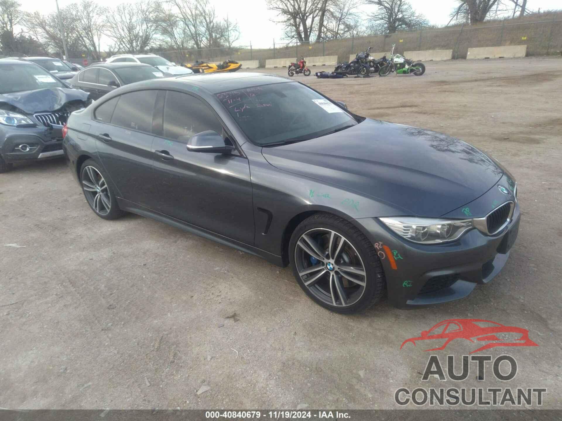 BMW 435I GRAN COUPE 2015 - WBA4B3C50FD670179