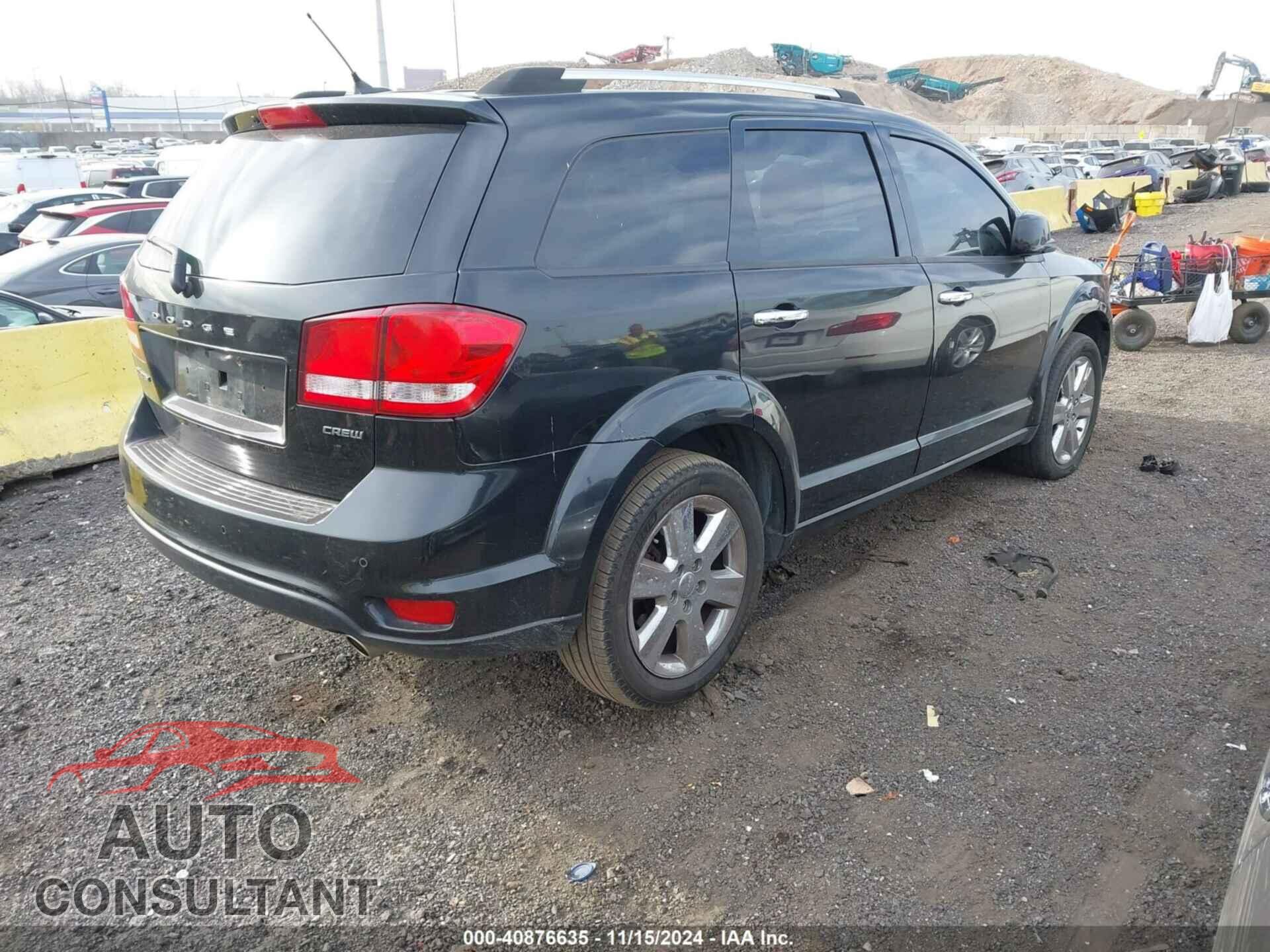 DODGE JOURNEY 2012 - 3C4PDCDGXCT297300