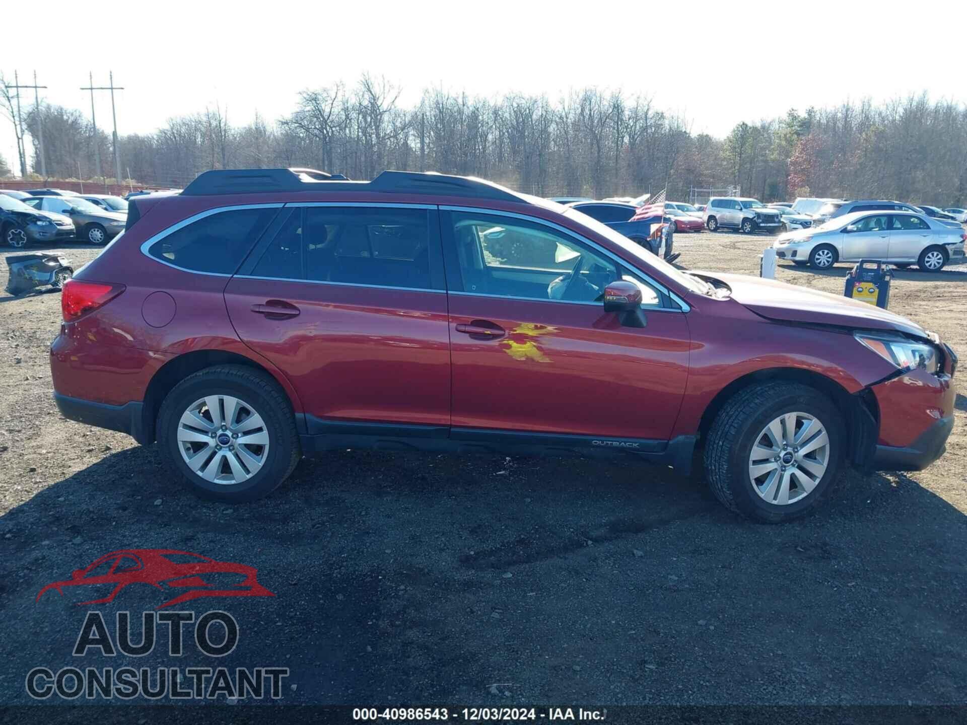 SUBARU OUTBACK 2017 - 4S4BSAFC8H3304645