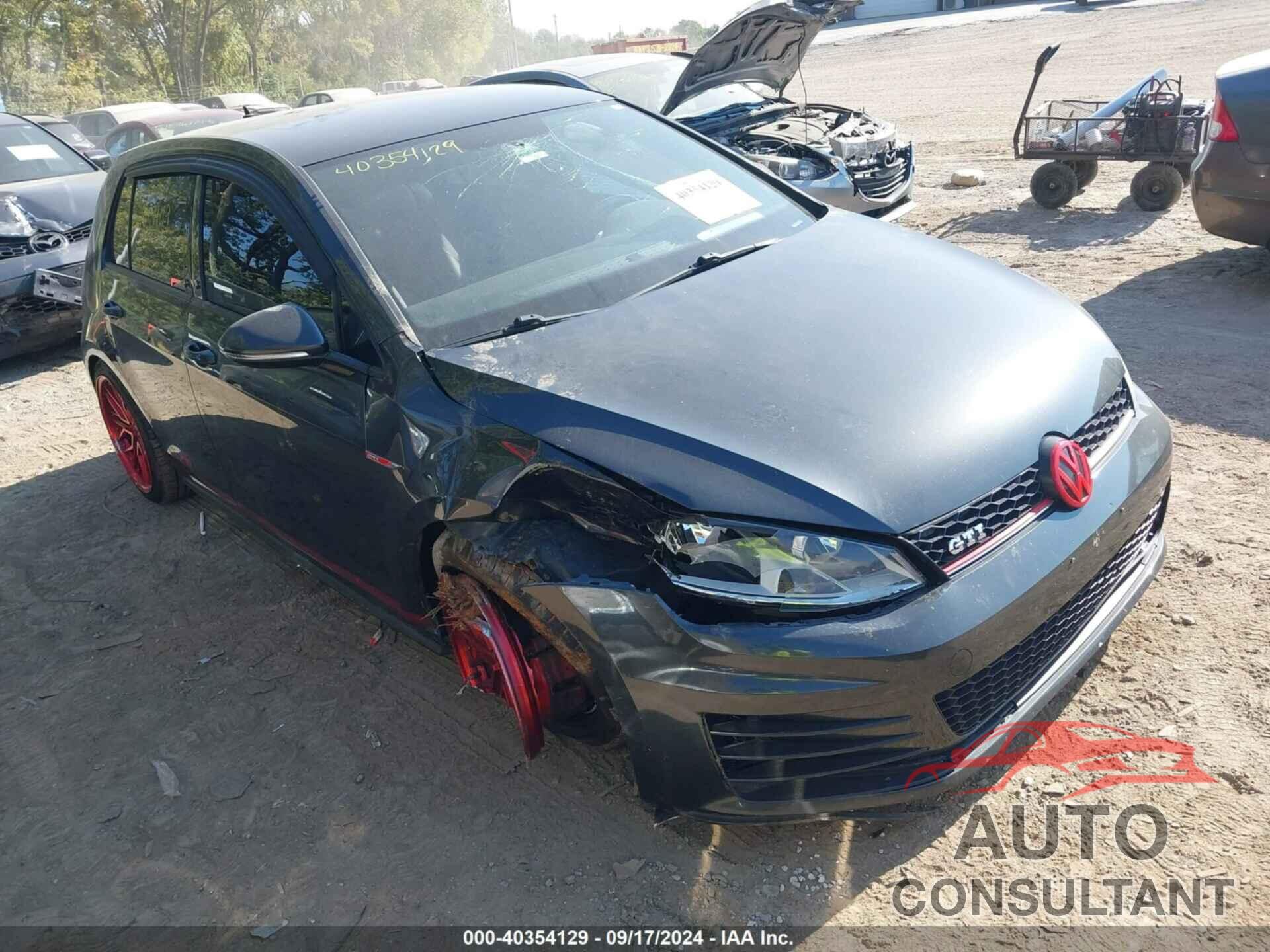 VOLKSWAGEN GOLF GTI 2017 - 3VW4T7AU9HM047519