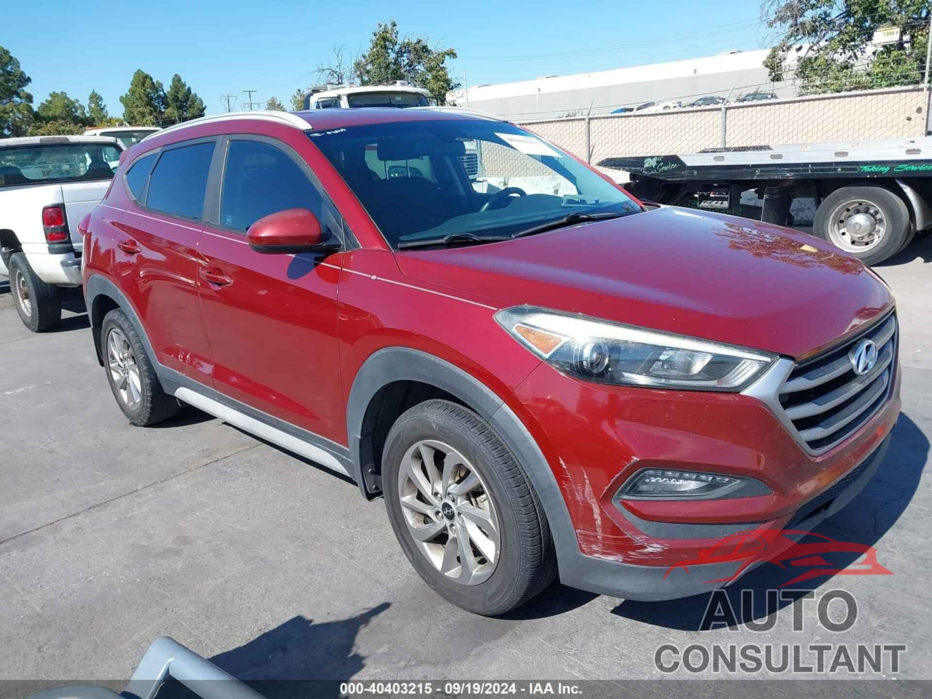 HYUNDAI TUCSON 2018 - KM8J33A45JU767511