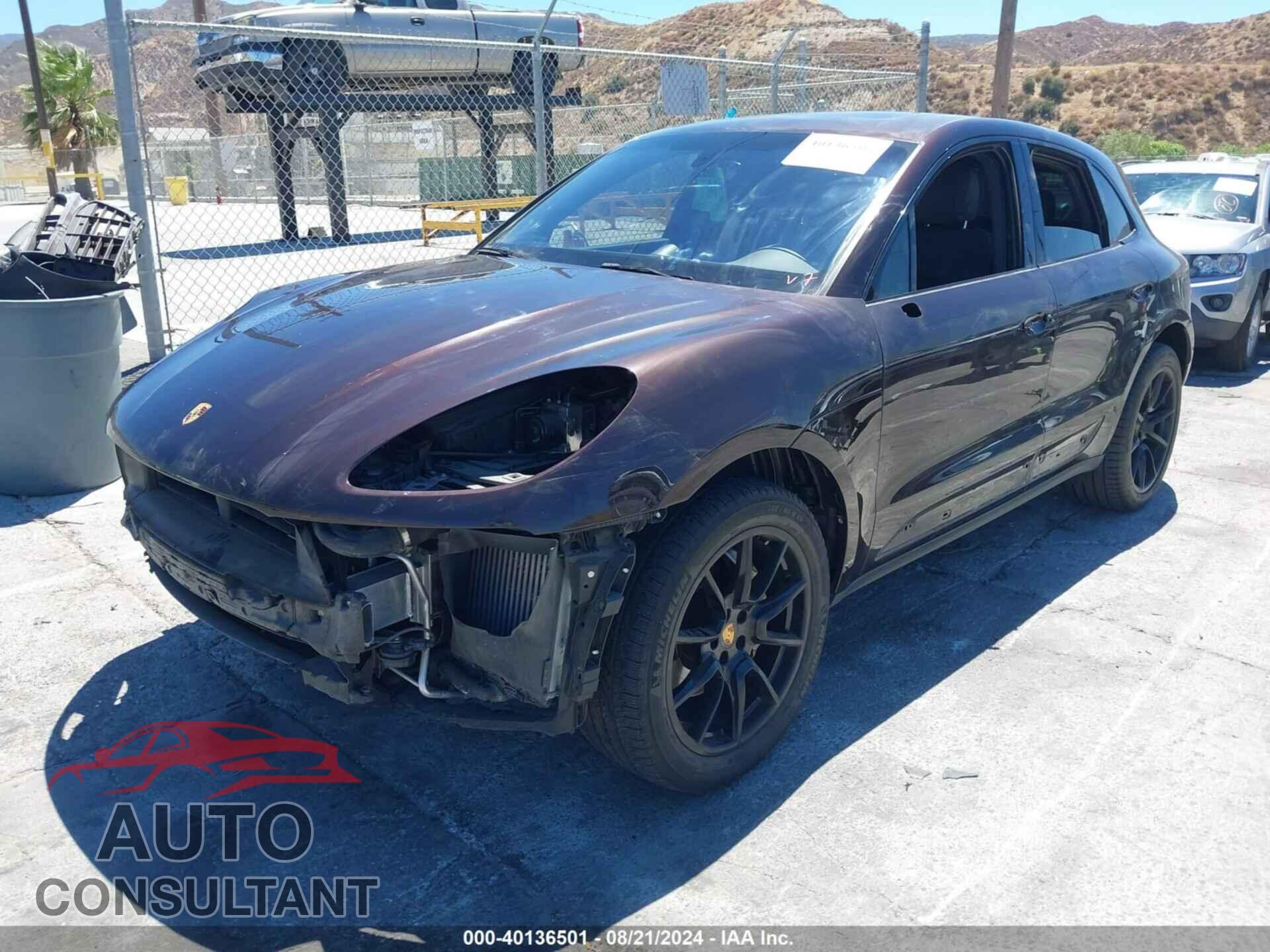 PORSCHE MACAN 2016 - WP1AB2A58GLB45797