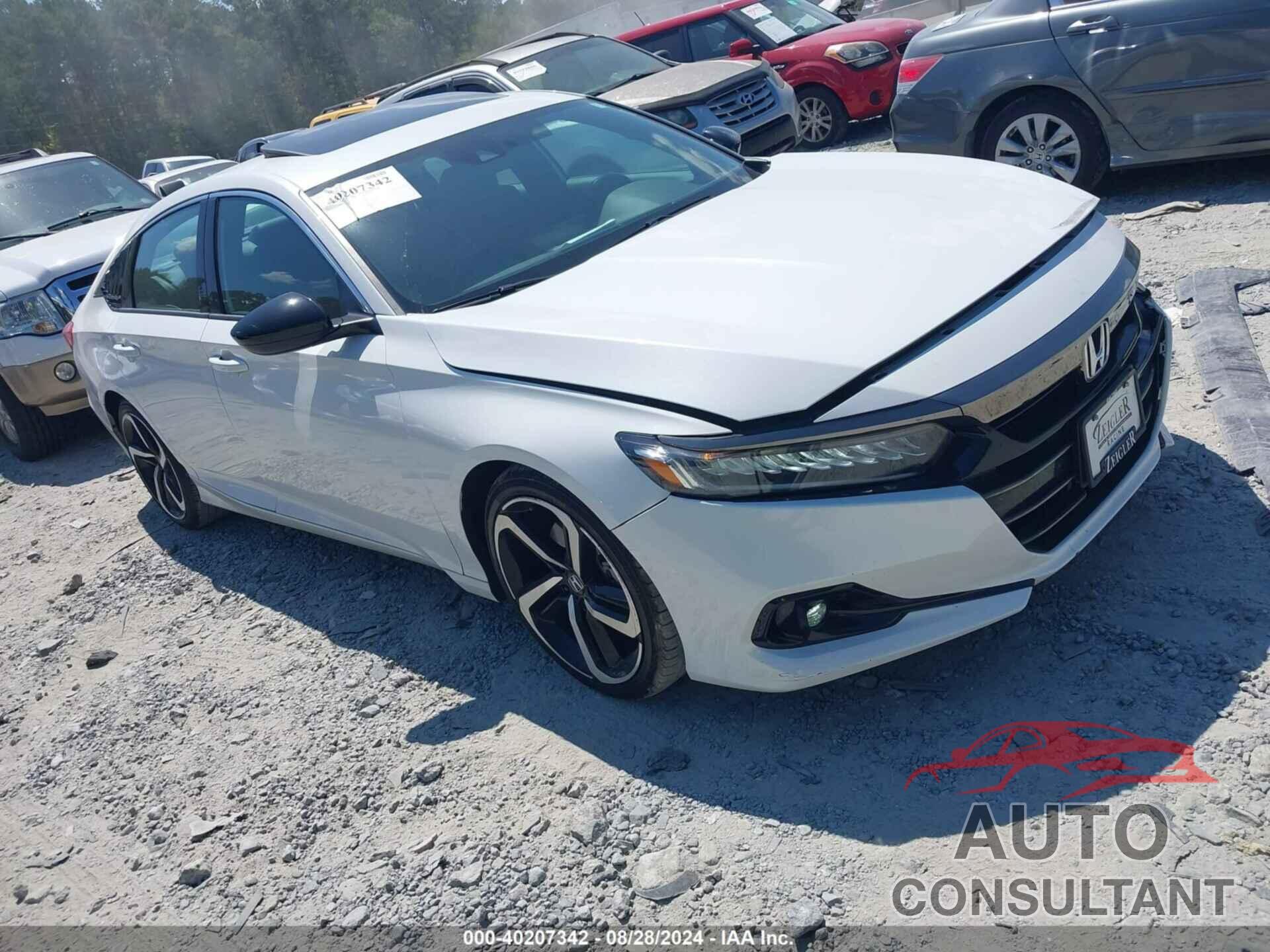 HONDA ACCORD 2021 - 1HGCV2F39MA024195