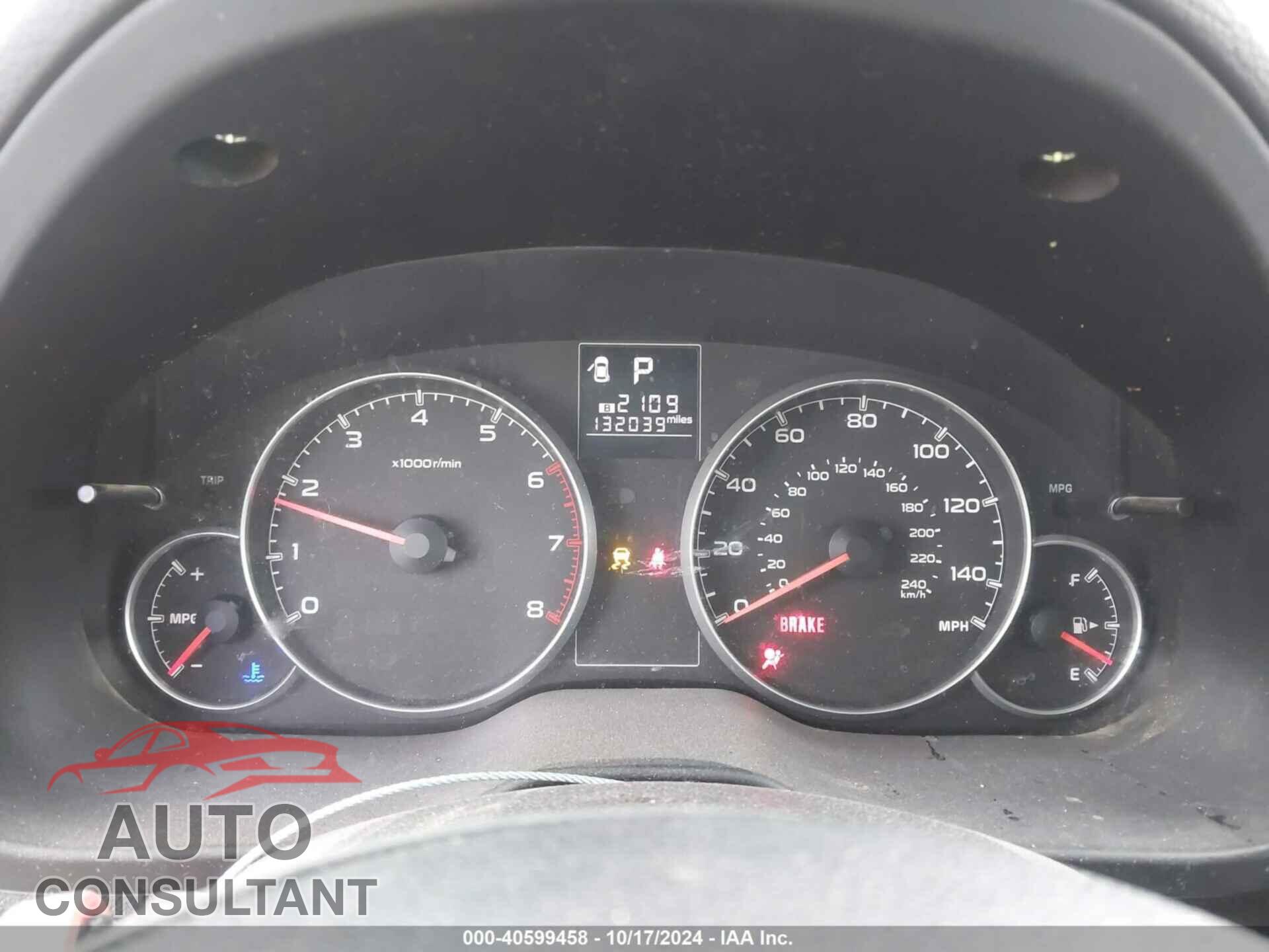 SUBARU OUTBACK 2013 - 4S4BRCCC8D3205426