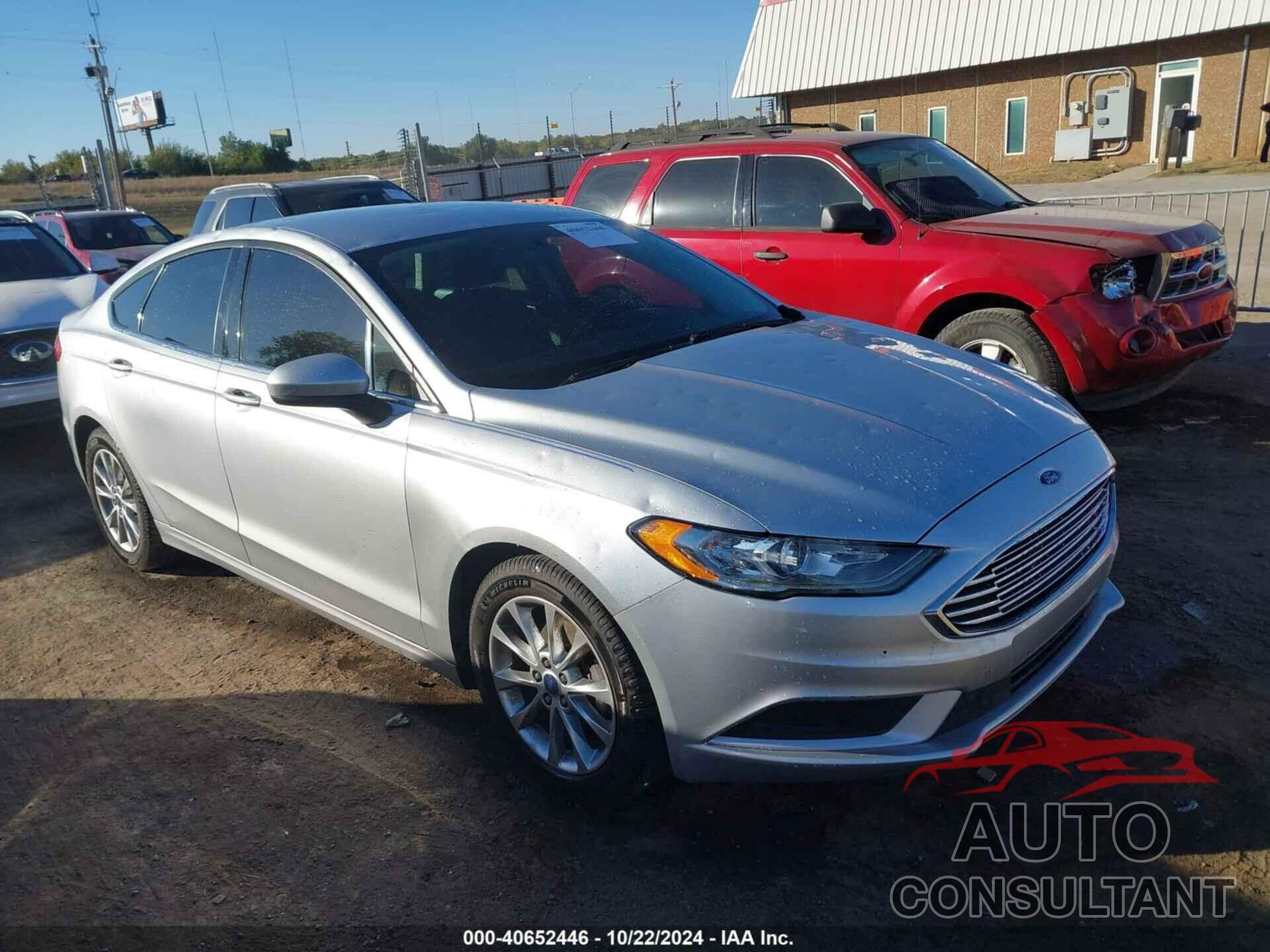 FORD FUSION 2017 - 3FA6P0H70HR227892