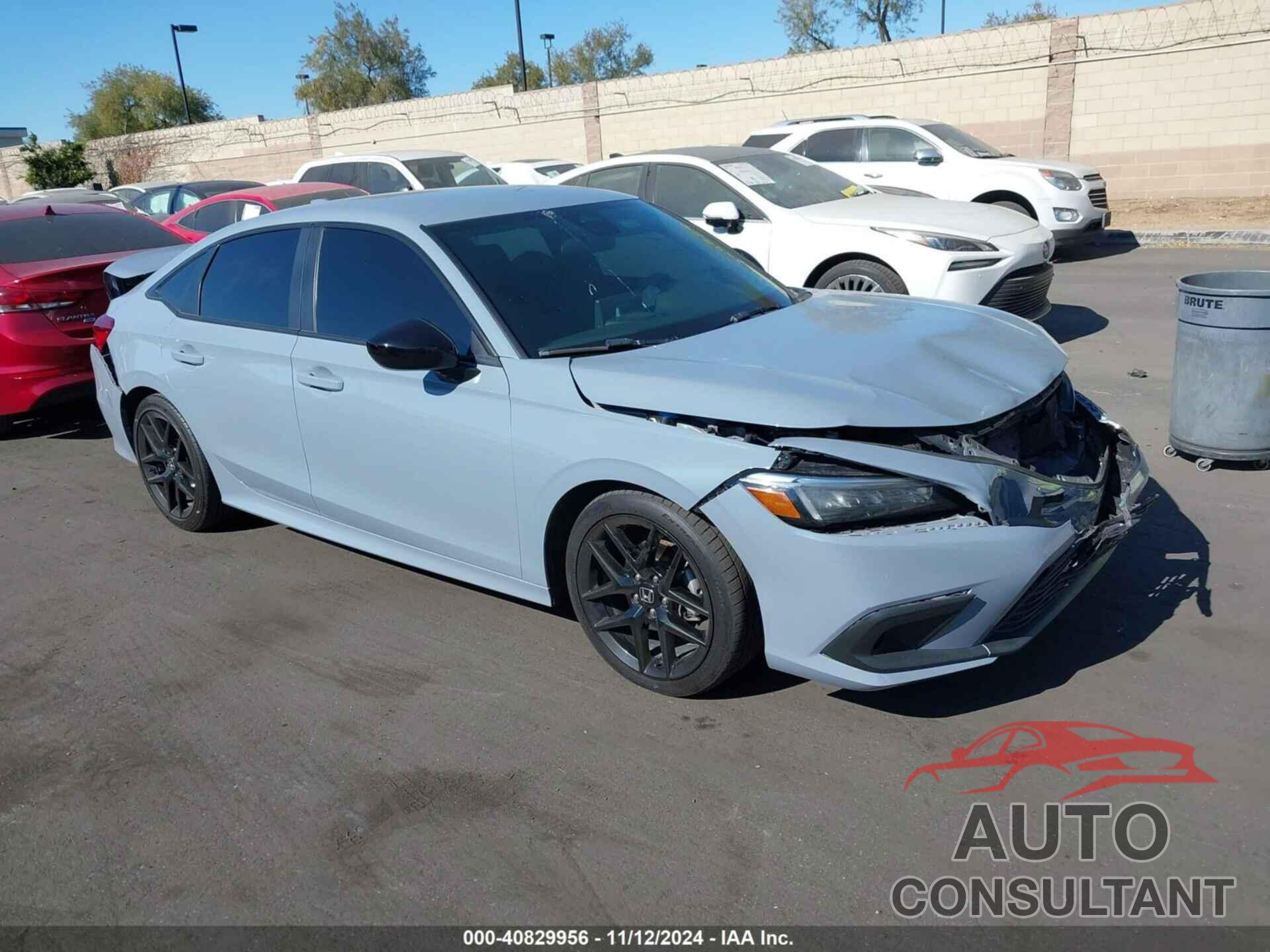 HONDA CIVIC 2022 - 2HGFE2F52NH593939