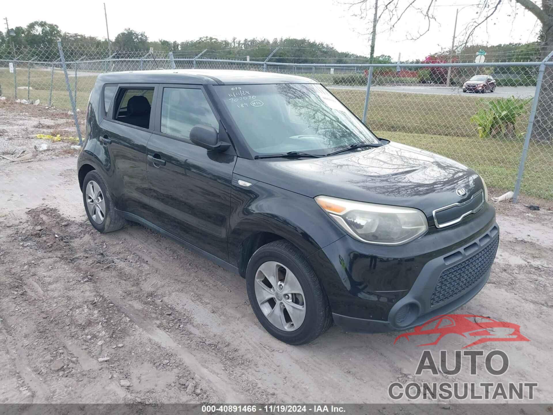 KIA SOUL 2014 - KNDJN2A23E7024910