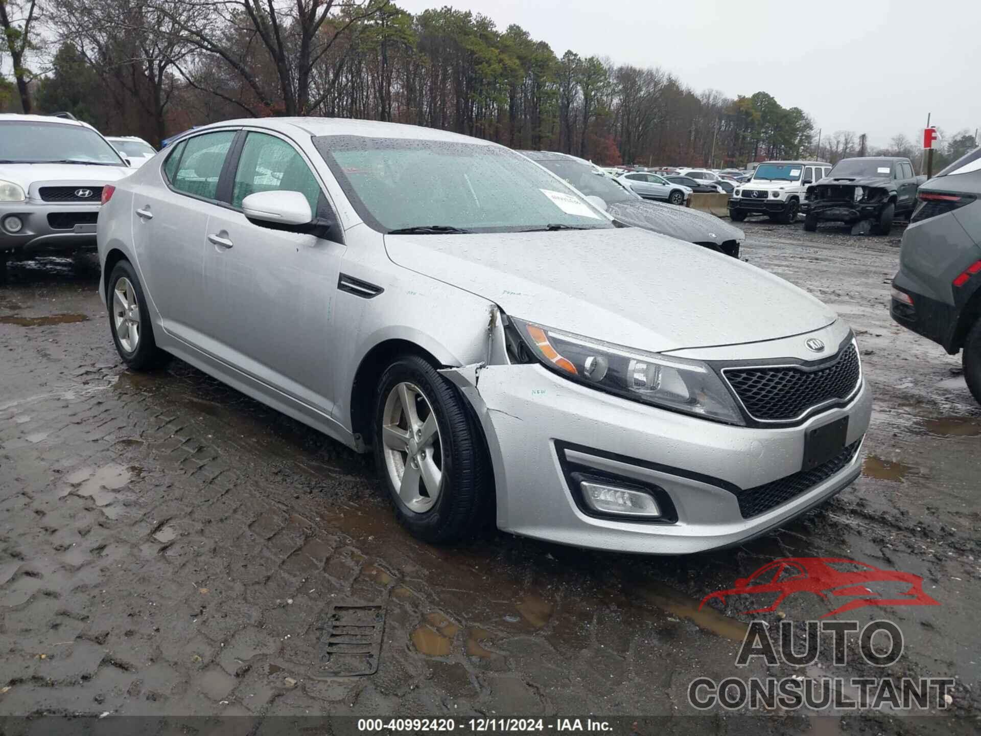 KIA OPTIMA 2014 - KNAGM4A70E5475788