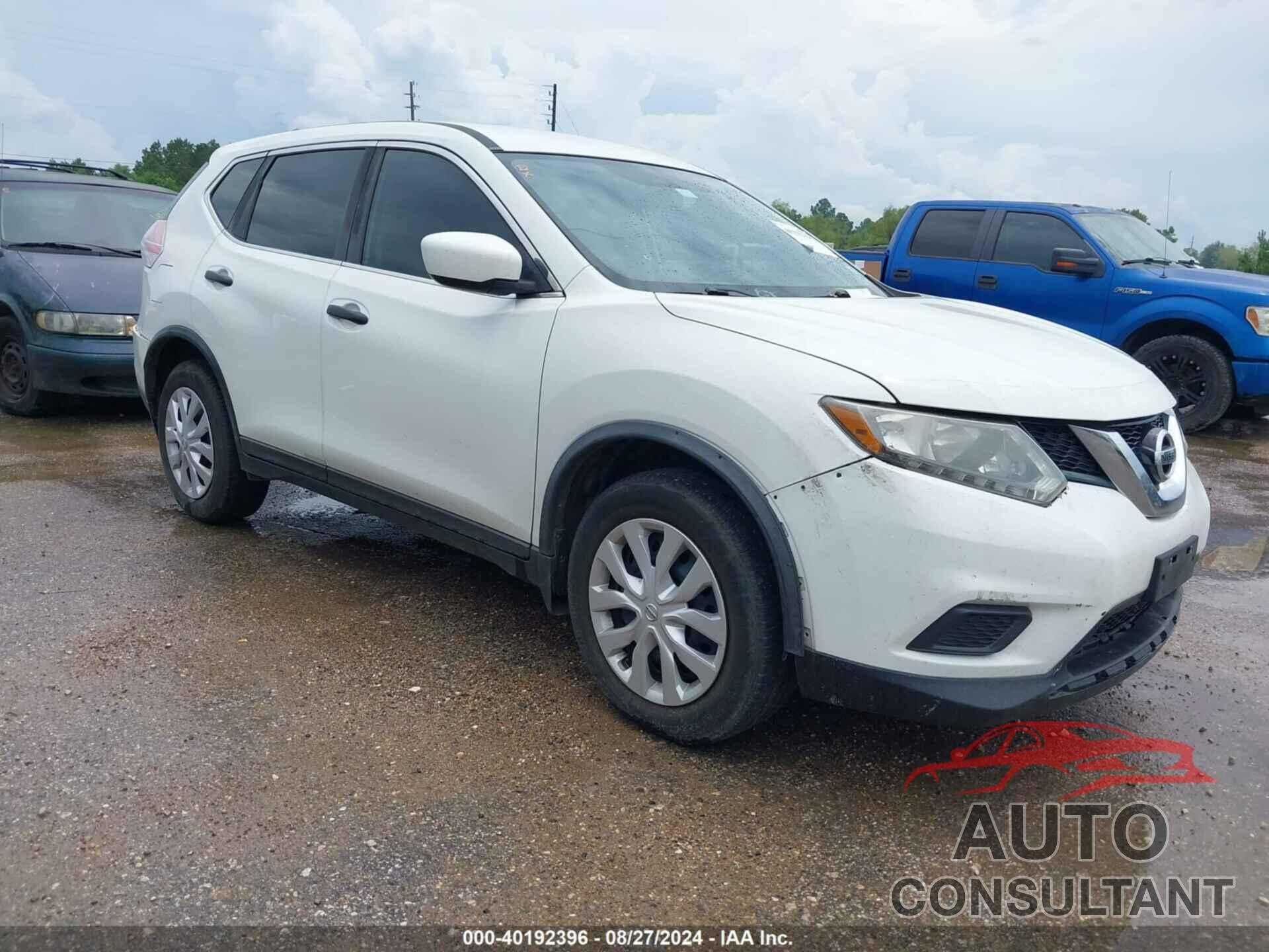 NISSAN ROGUE 2016 - KNMAT2MT9GP643931