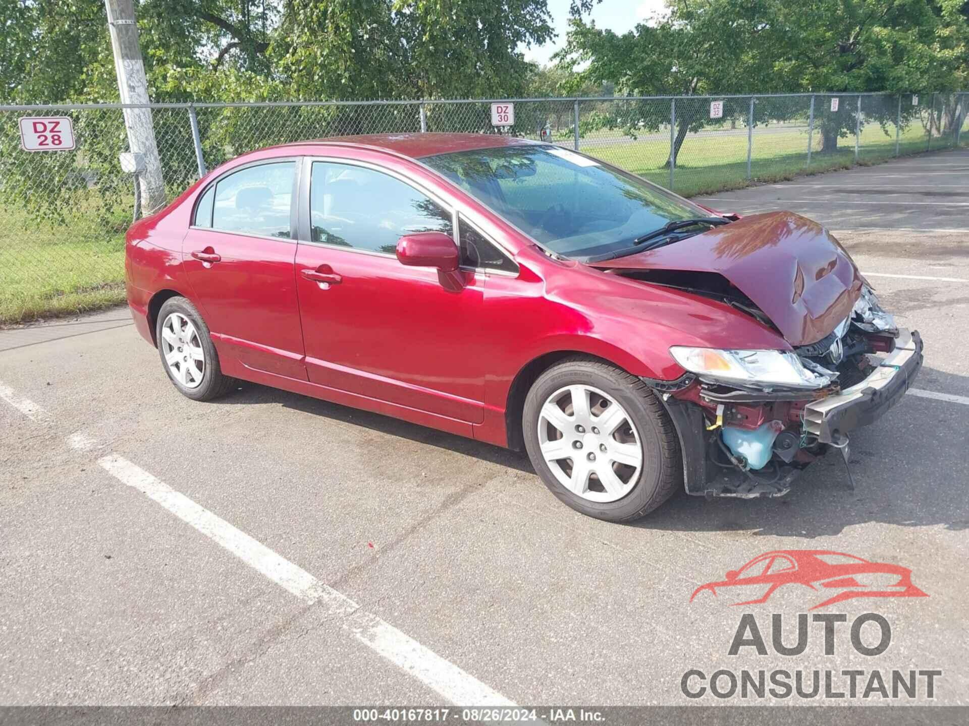 HONDA CIVIC 2010 - 2HGFA1F57AH560810