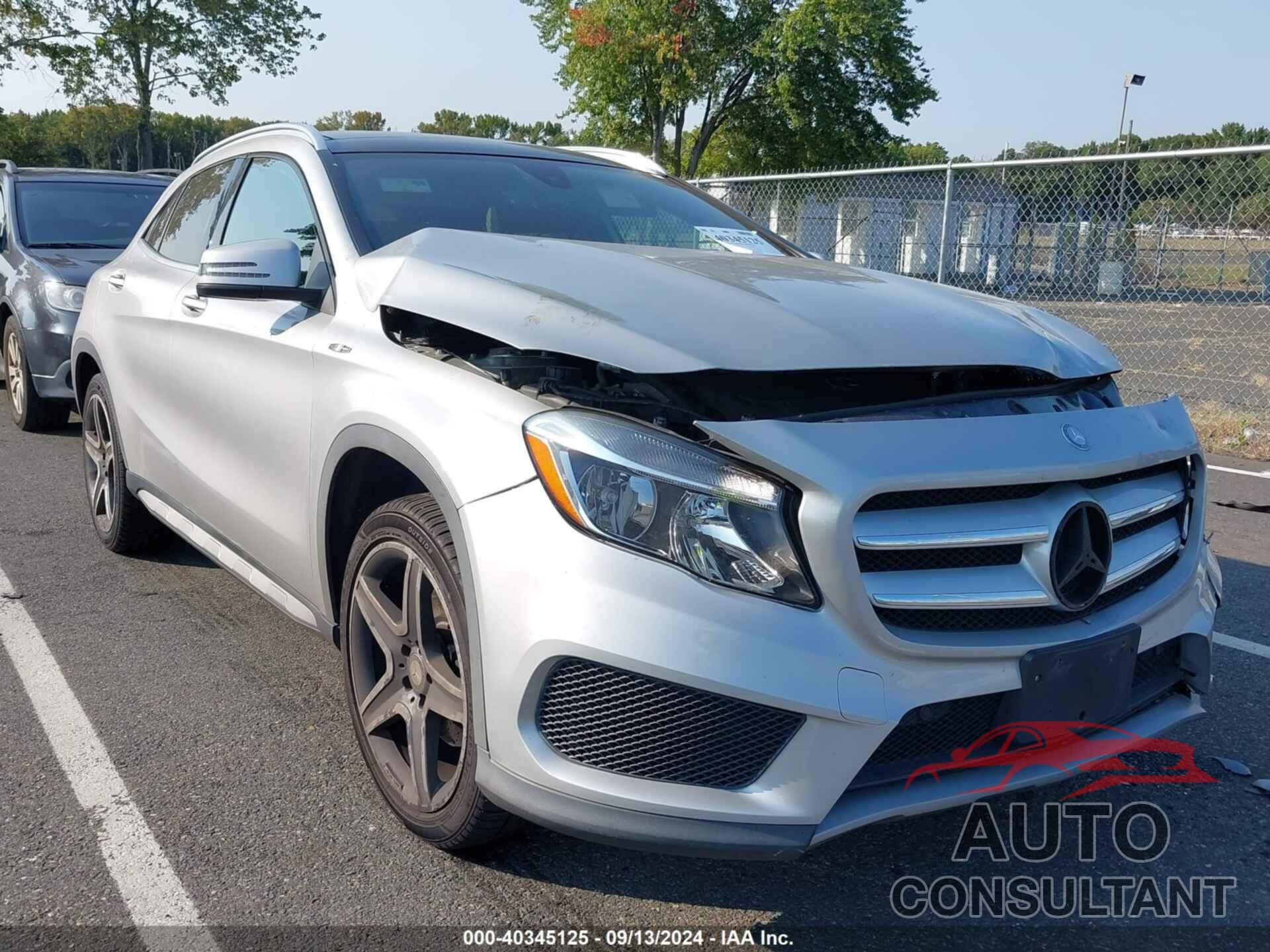 MERCEDES-BENZ GLA 250 2016 - WDCTG4GB6GJ206851