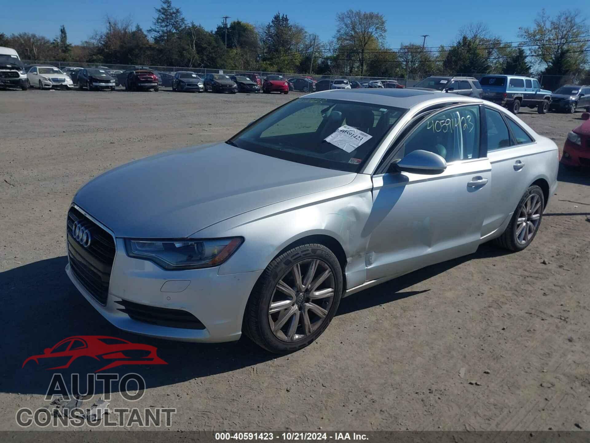 AUDI A6 2013 - WAUDFAFC2DN064277