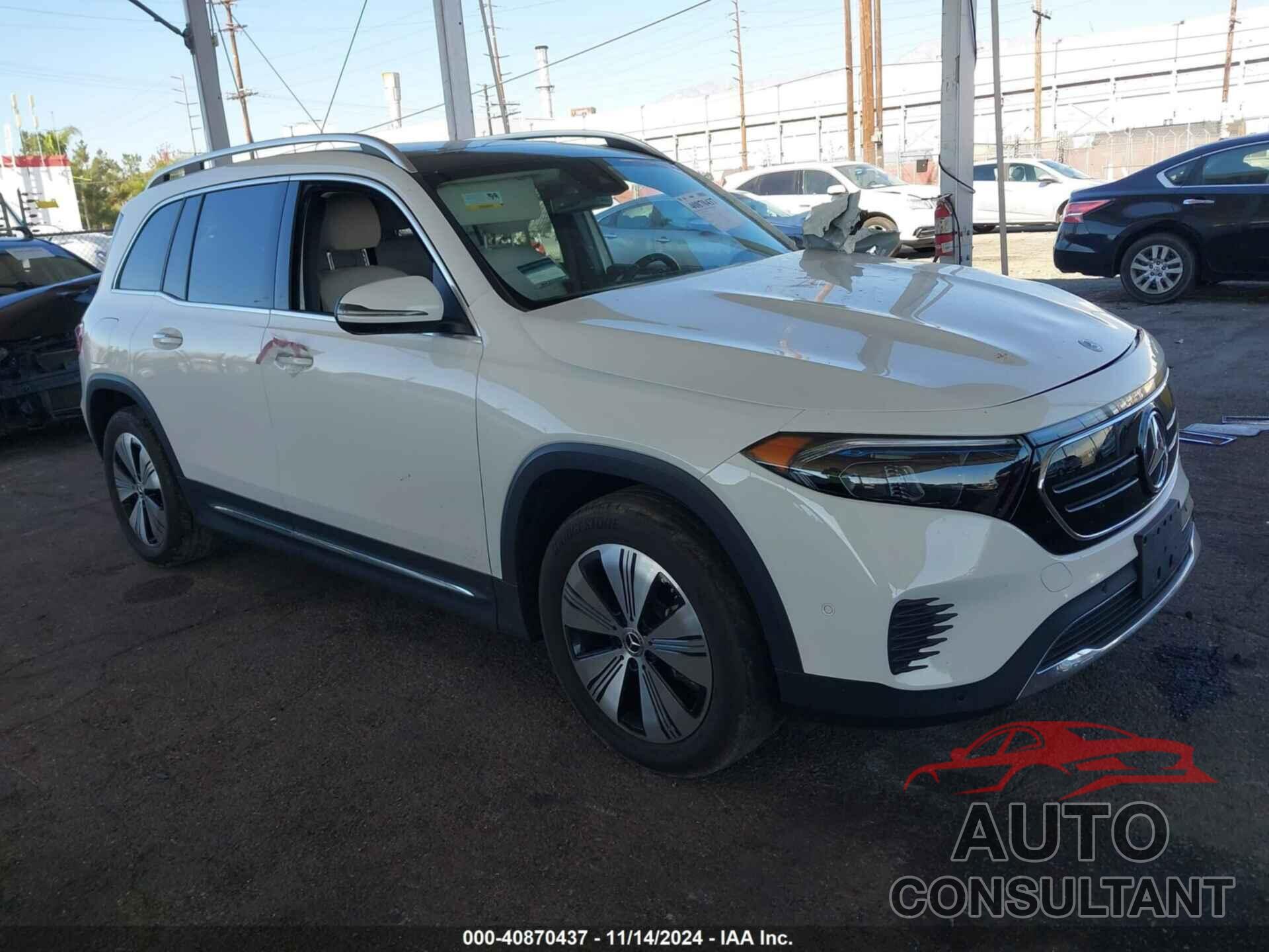 MERCEDES-BENZ EQB 300 SUV 2023 - W1N9M0KB6PN056489