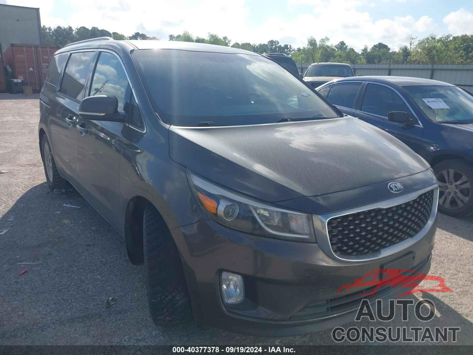 KIA SEDONA 2016 - KNDMC5C18G6168440