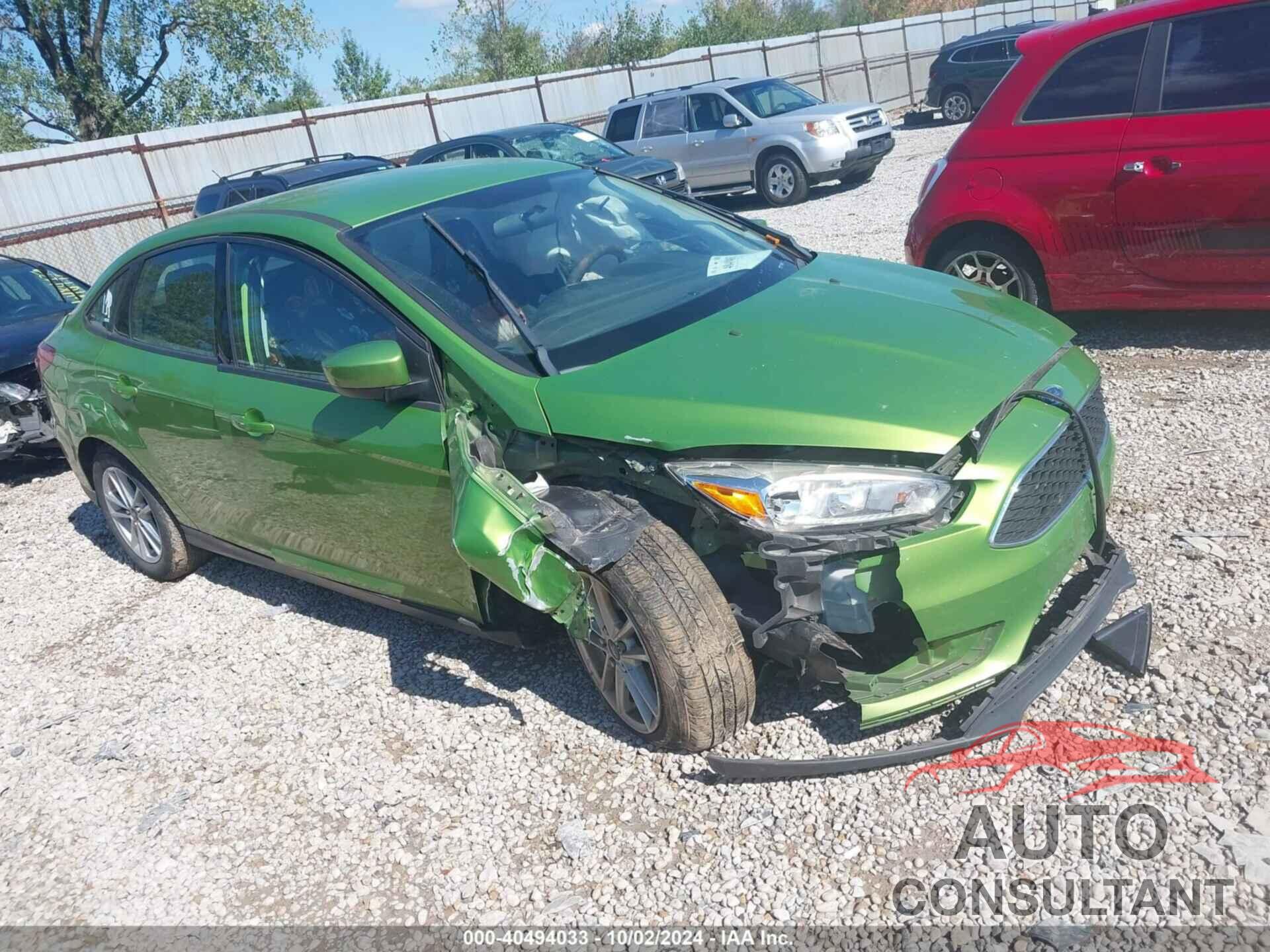 FORD FOCUS 2018 - 1FADP3F23JL310379