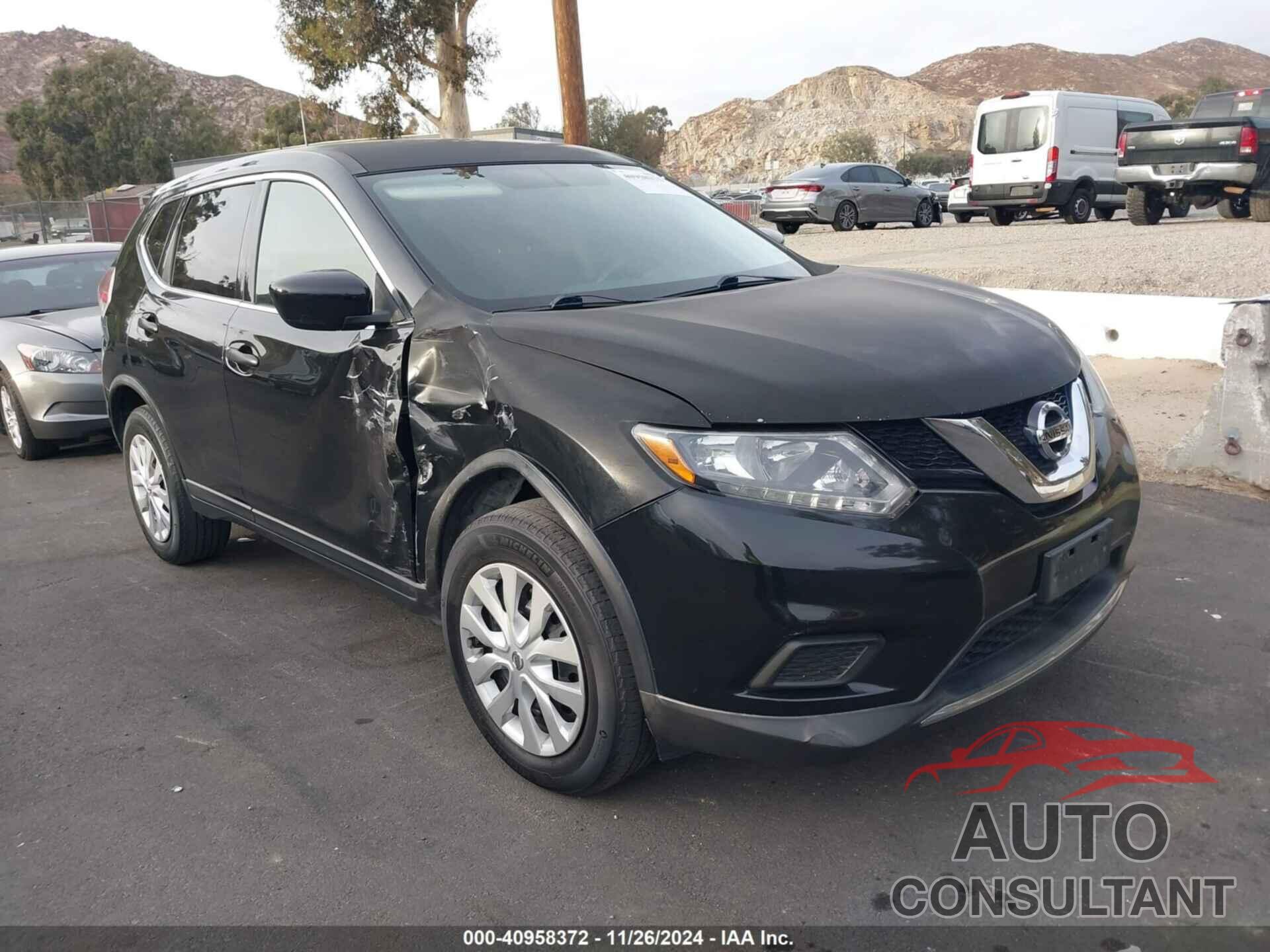 NISSAN ROGUE 2016 - KNMAT2MVXGP675482