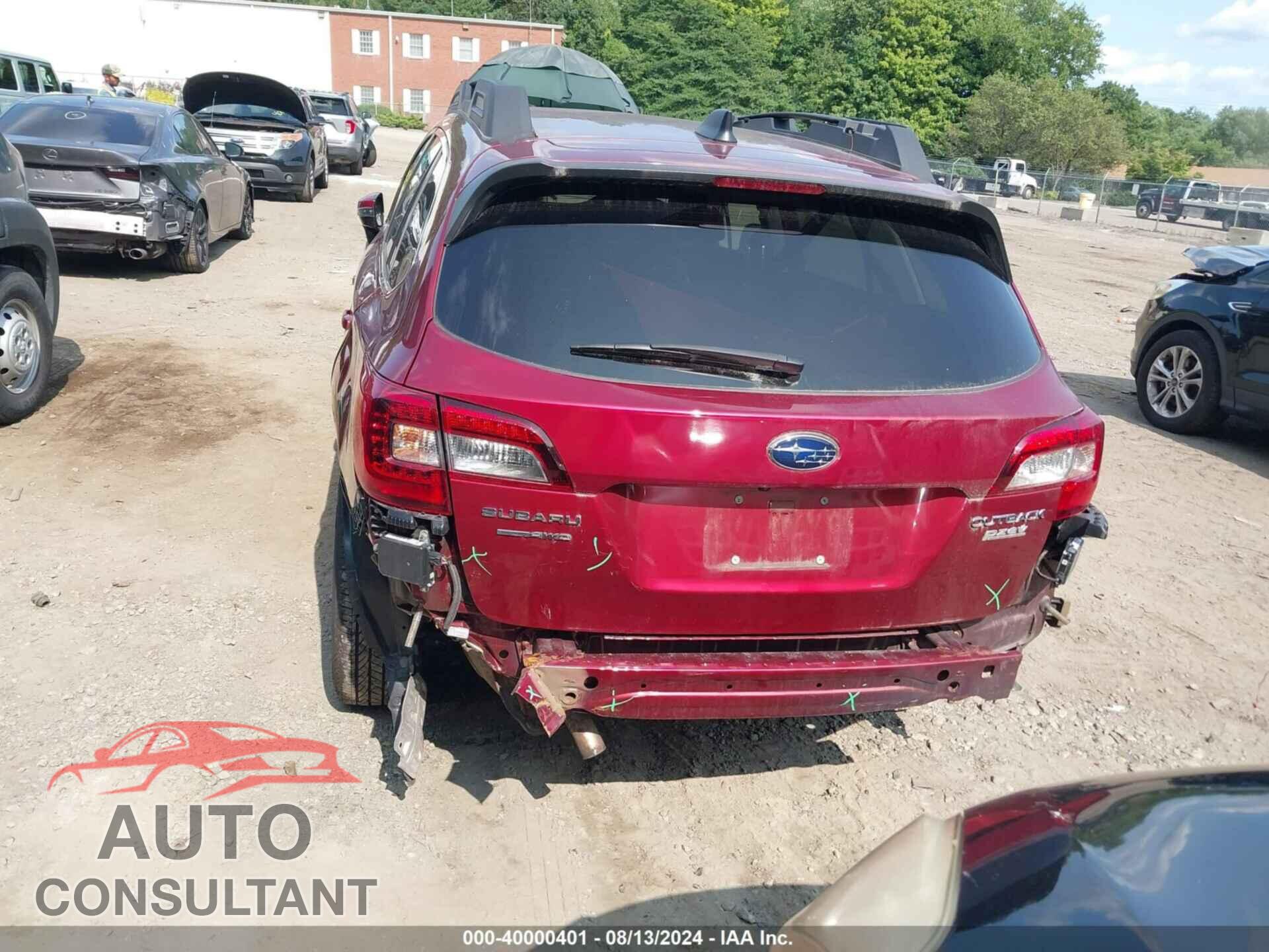 SUBARU OUTBACK 2017 - 4S4BSANC0H3295621