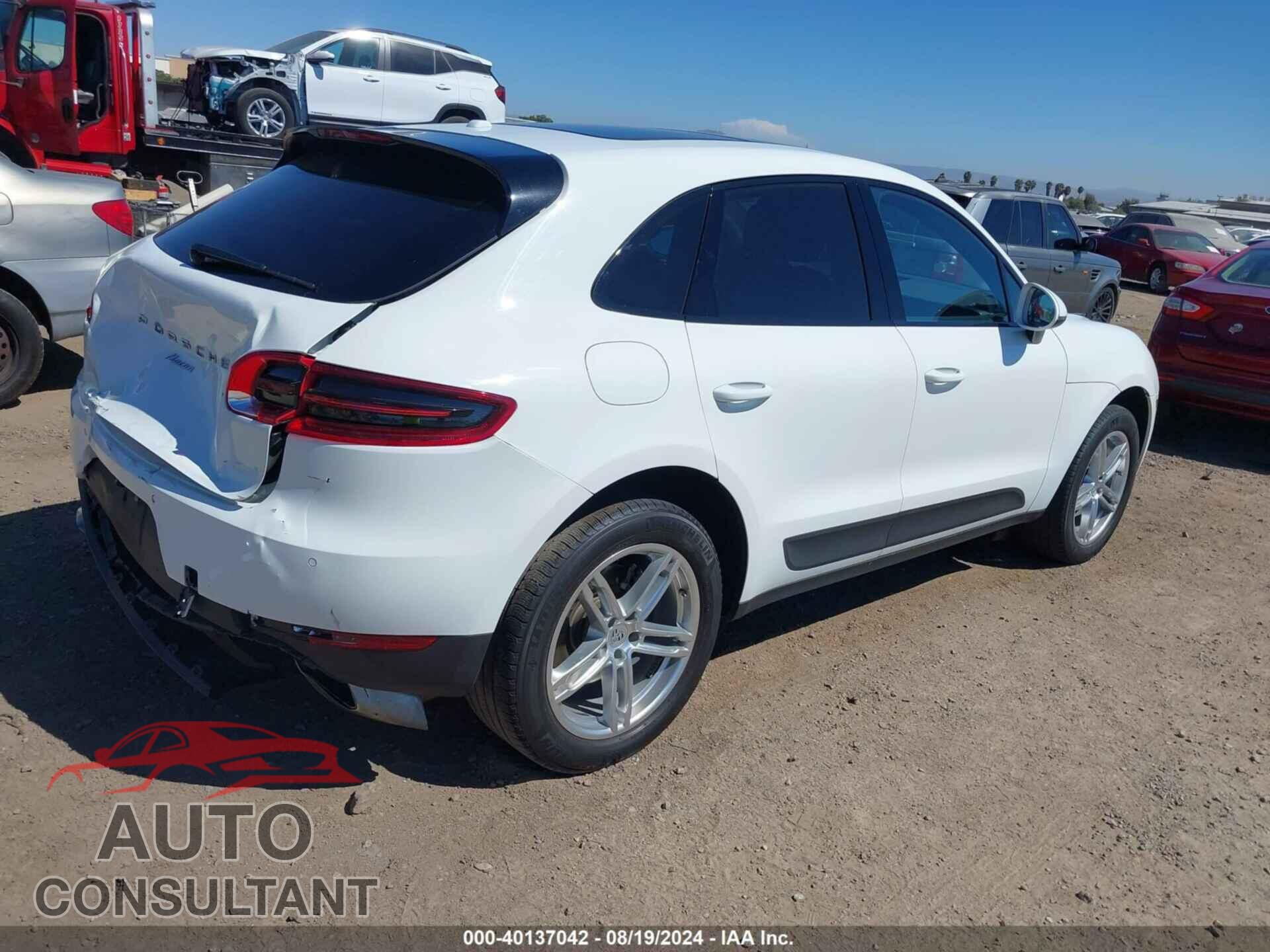 PORSCHE MACAN 2017 - WP1AA2A53HLB05938