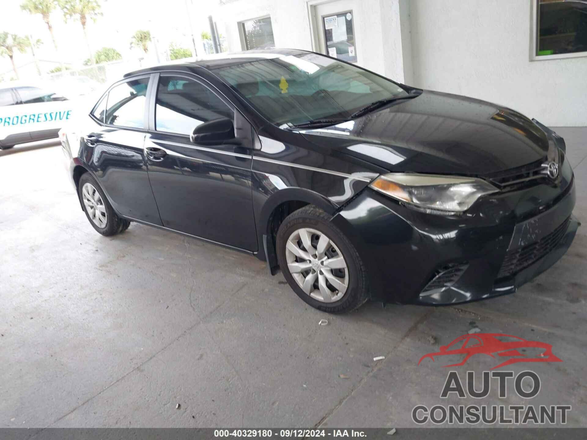 TOYOTA COROLLA 2016 - 2T1BURHE0GC521673