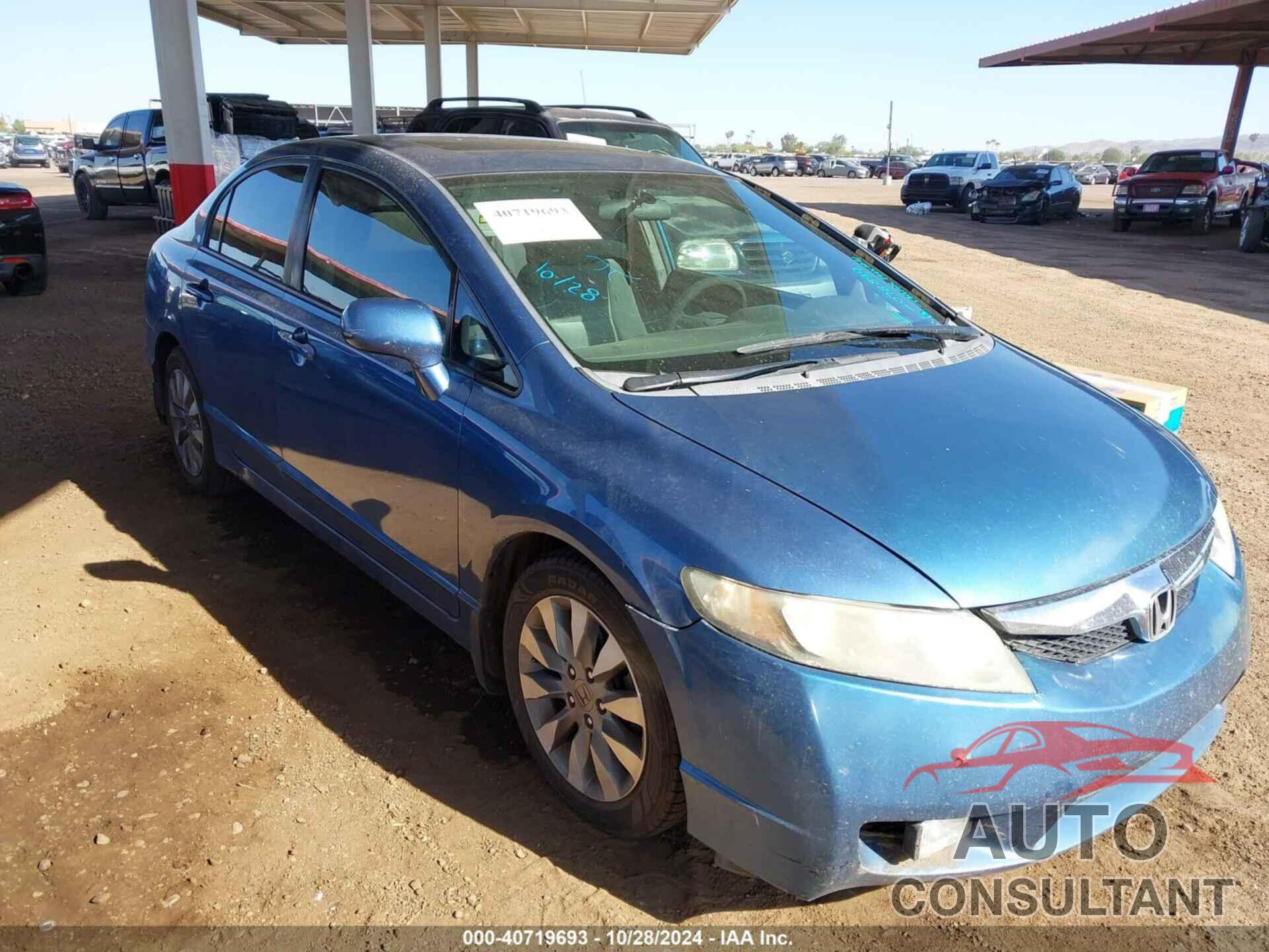 HONDA CIVIC 2010 - 19XFA1F8XAE078899