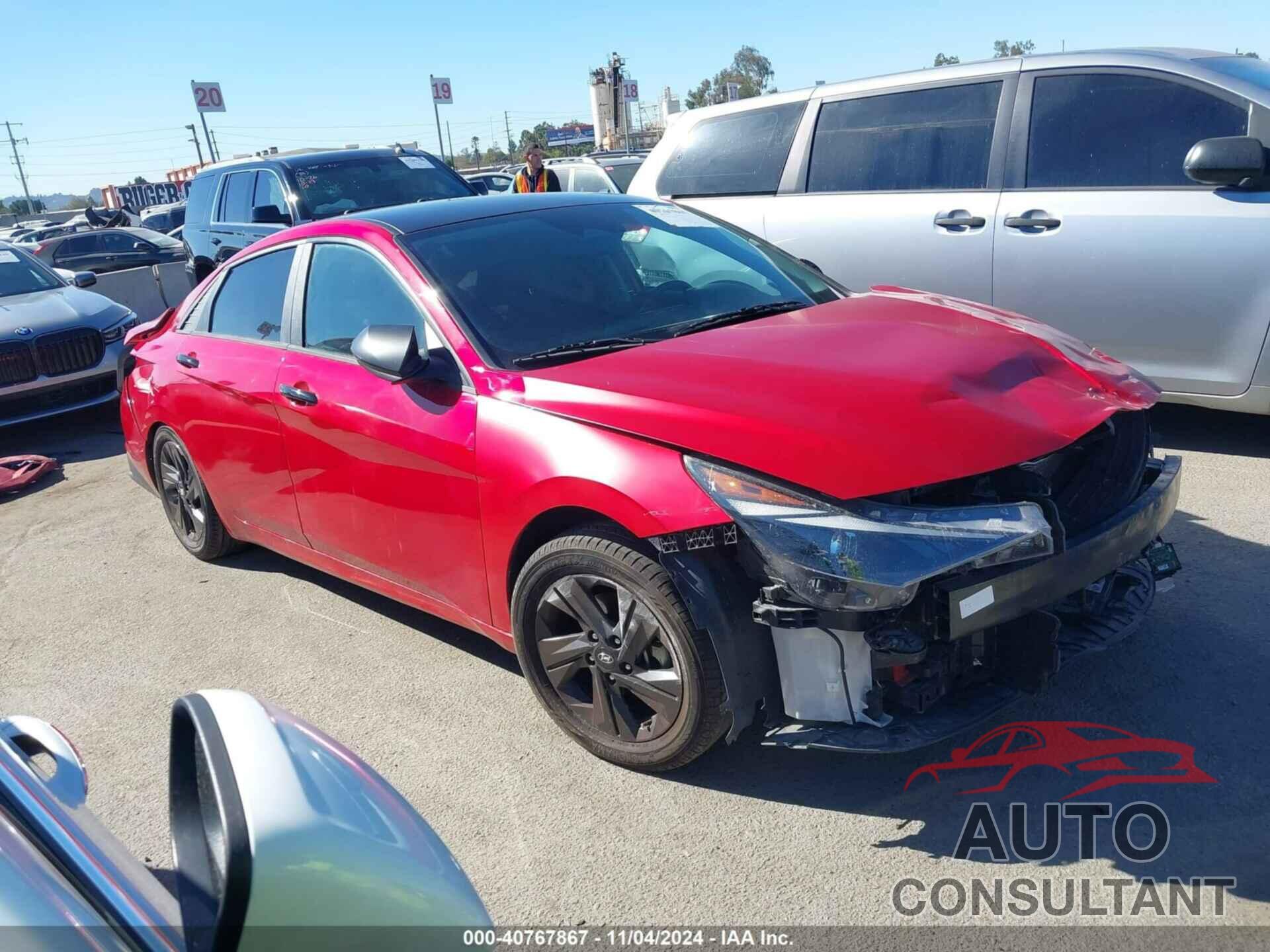 HYUNDAI ELANTRA 2021 - 5NPLS4AG1MH052806